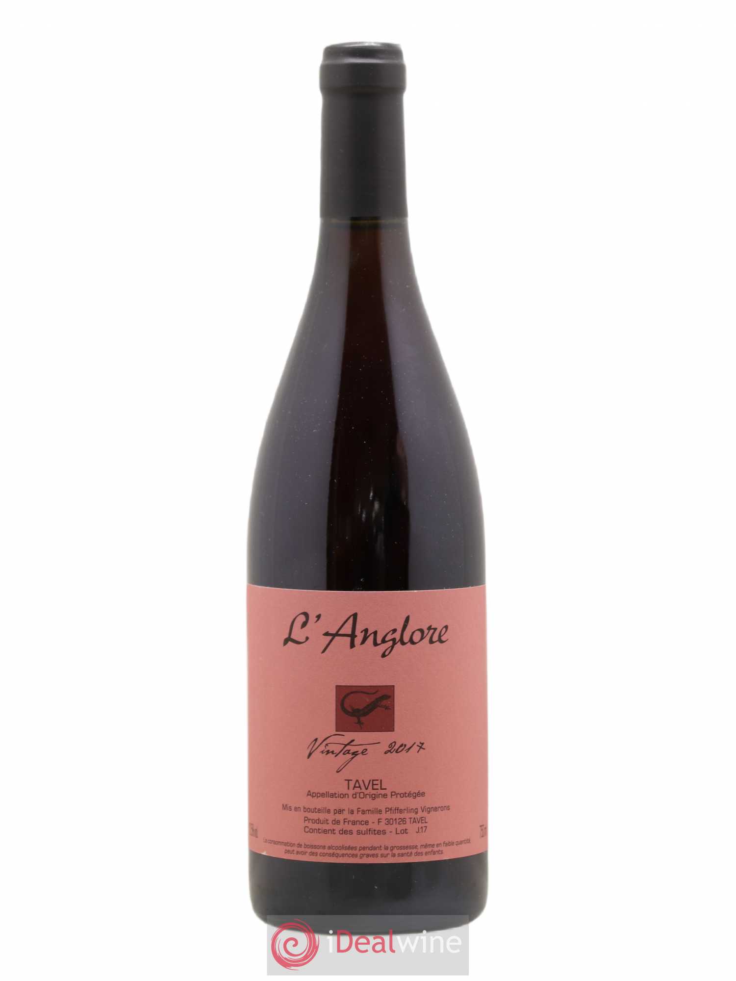 Tavel Vintage L'Anglore 2017 - Lot de 1 bouteille - 0