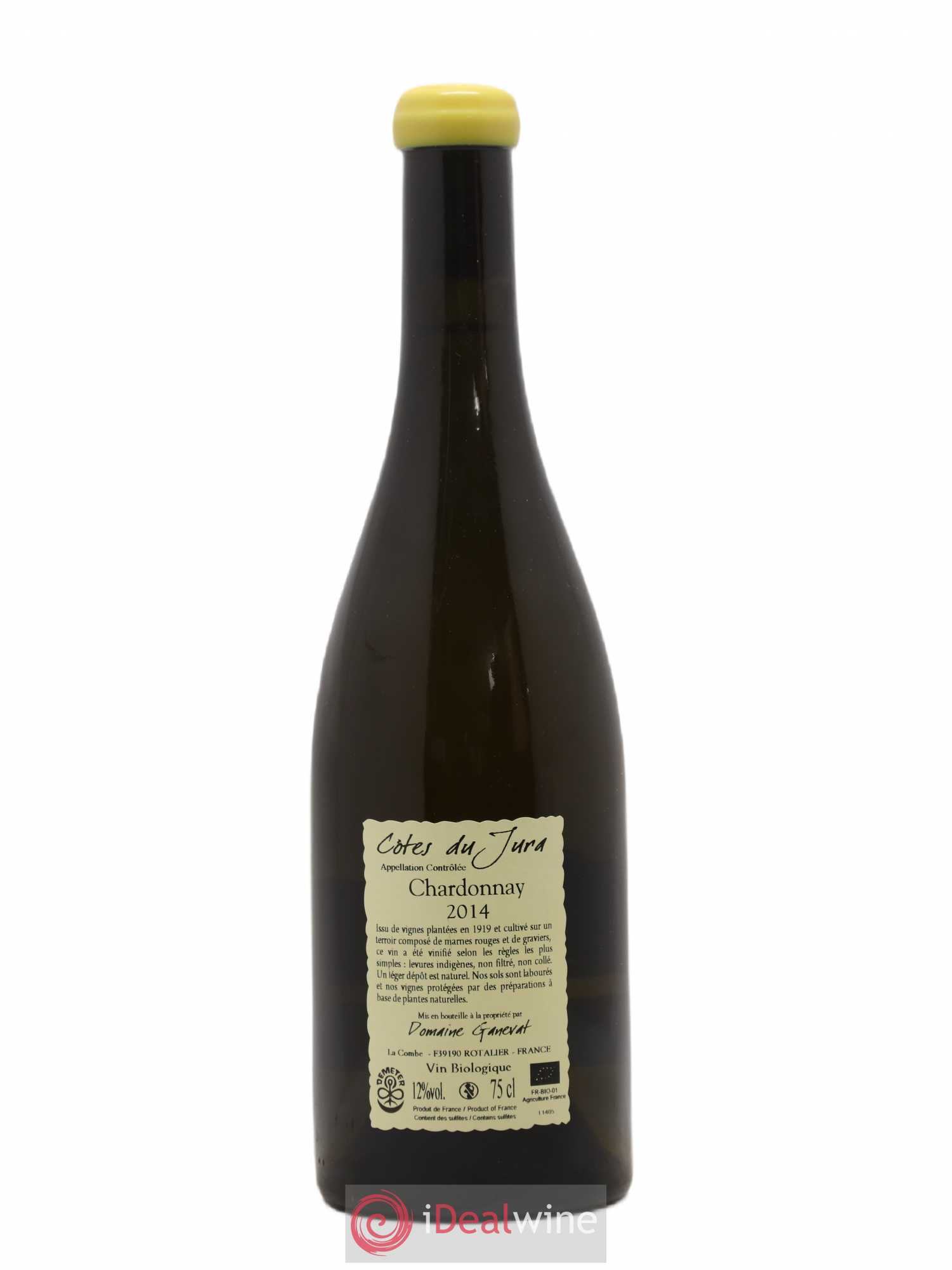 Côtes du Jura Les Grands Teppes Vieilles Vignes Jean-François Ganevat (Domaine) 2014 - Lot de 1 bouteille - 1