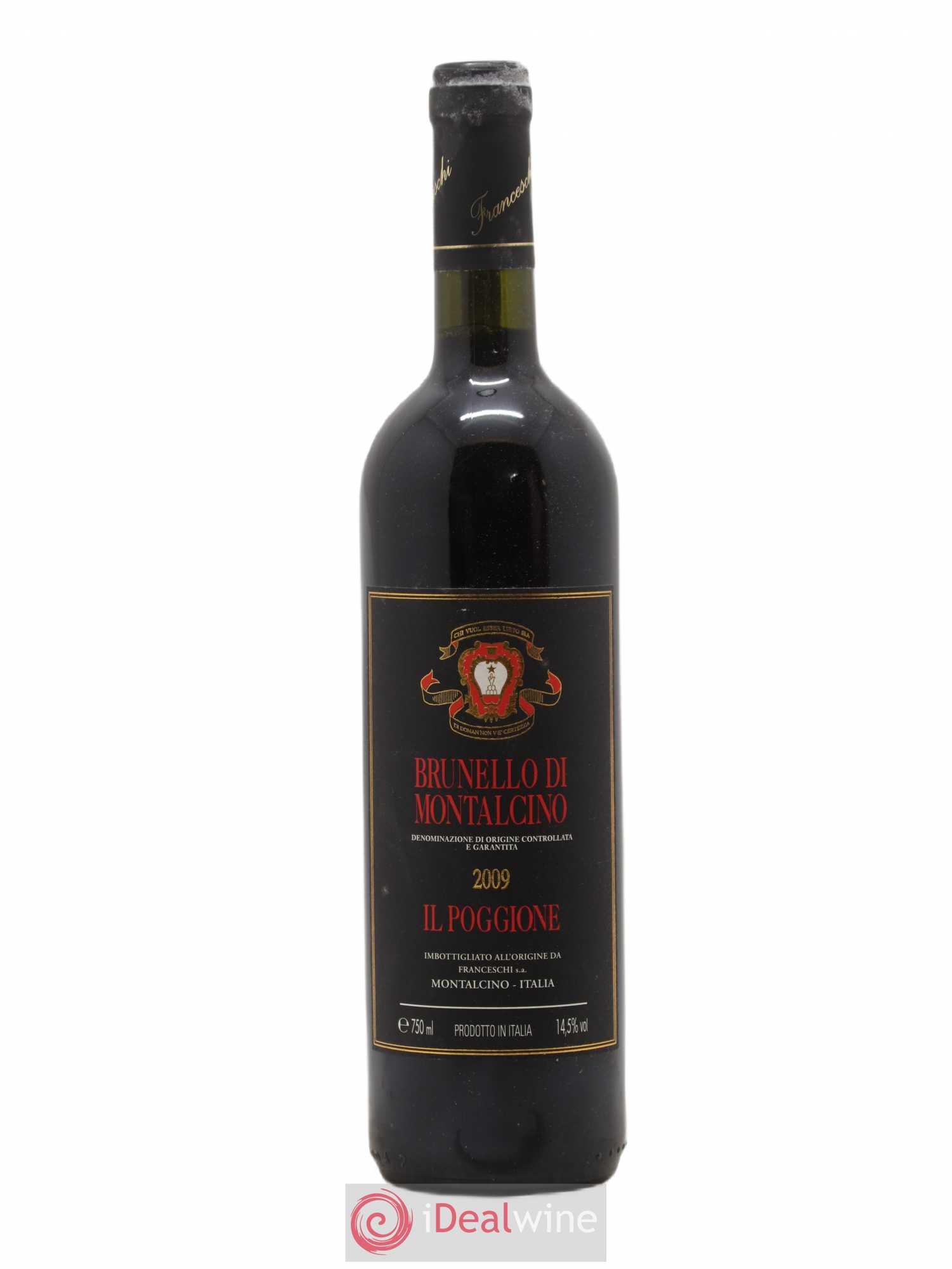 Brunello di Montalcino DOCG Il Poggione Lavinio Franceschi 2009 - Lot de 1 bouteille - 0