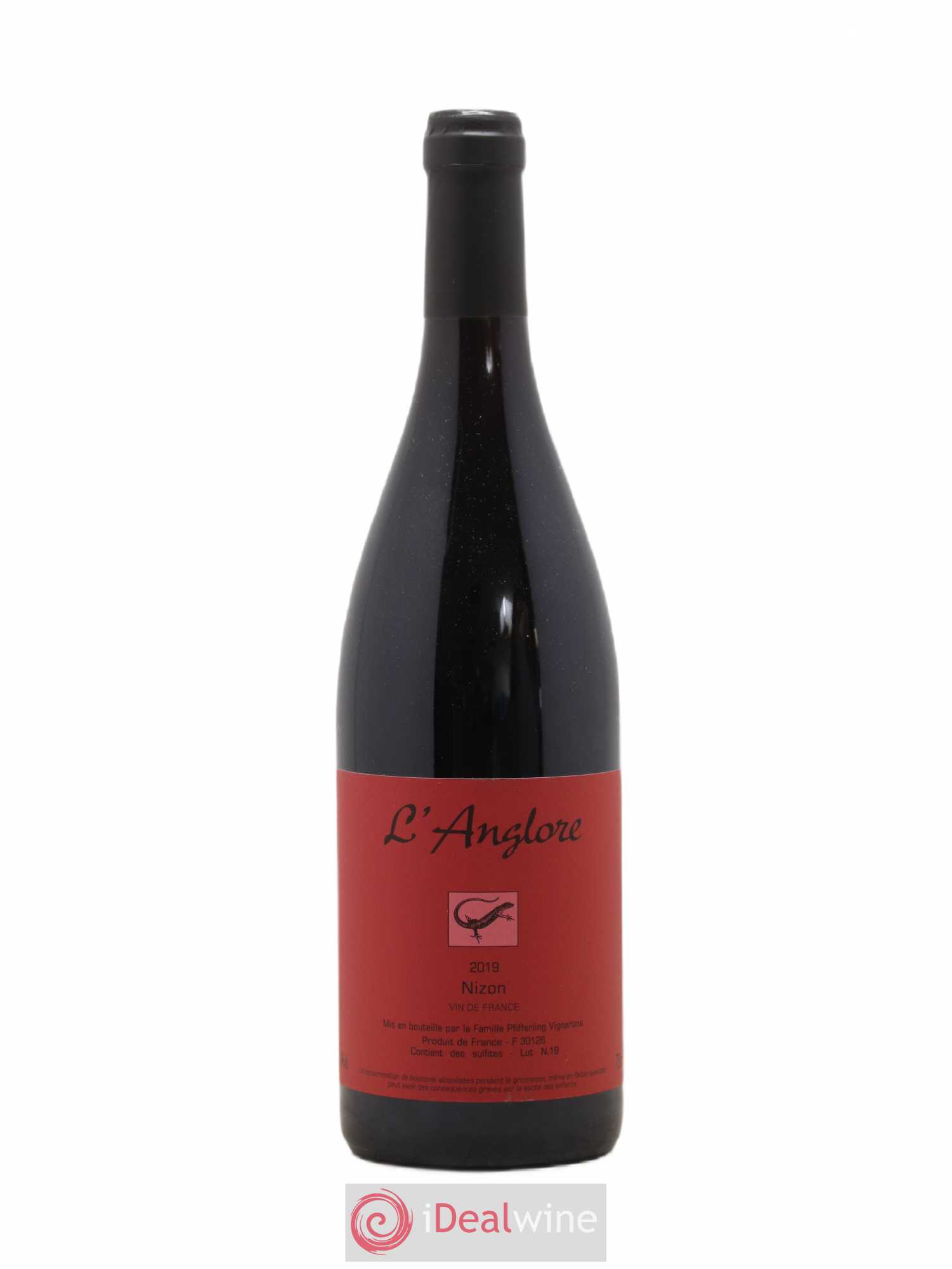 Vin de France Nizon L'Anglore 2019 - Lot de 1 bouteille - 0