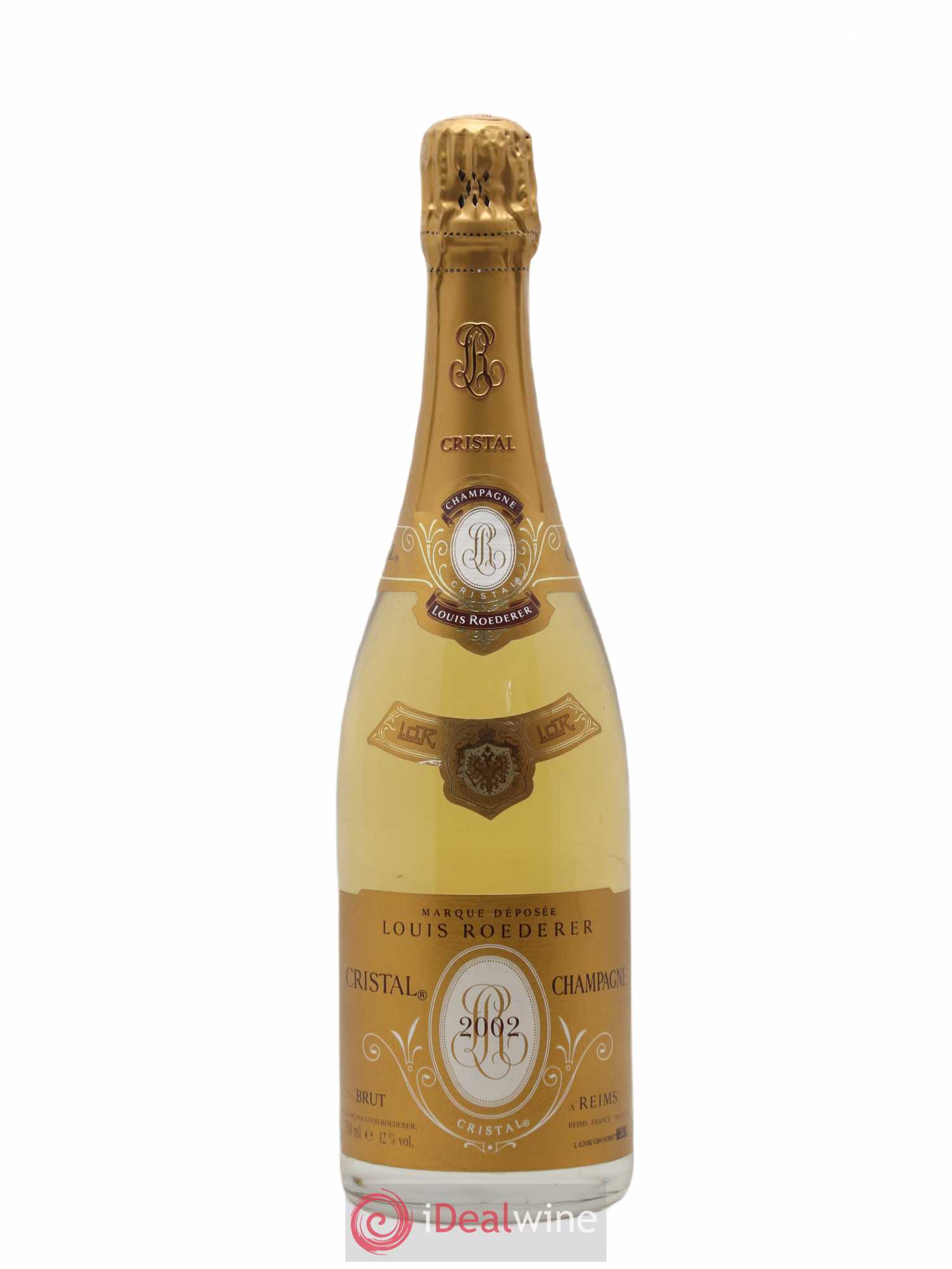 Cristal Louis Roederer 2002 - Lot de 1 bouteille - 0