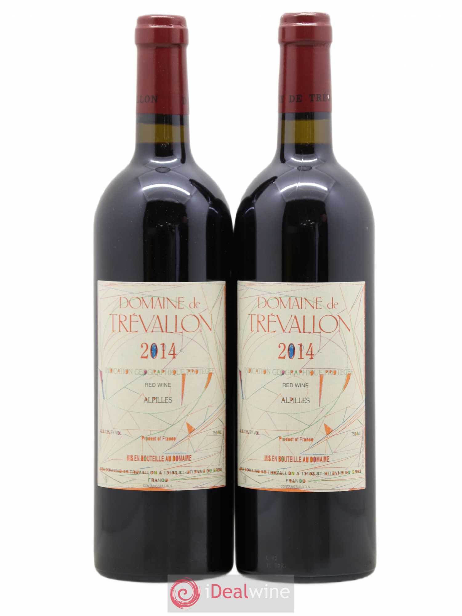 Alpilles Trévallon (Domaine de) Eloi Dürrbach 2014 - Lot de 2 bouteilles - 0