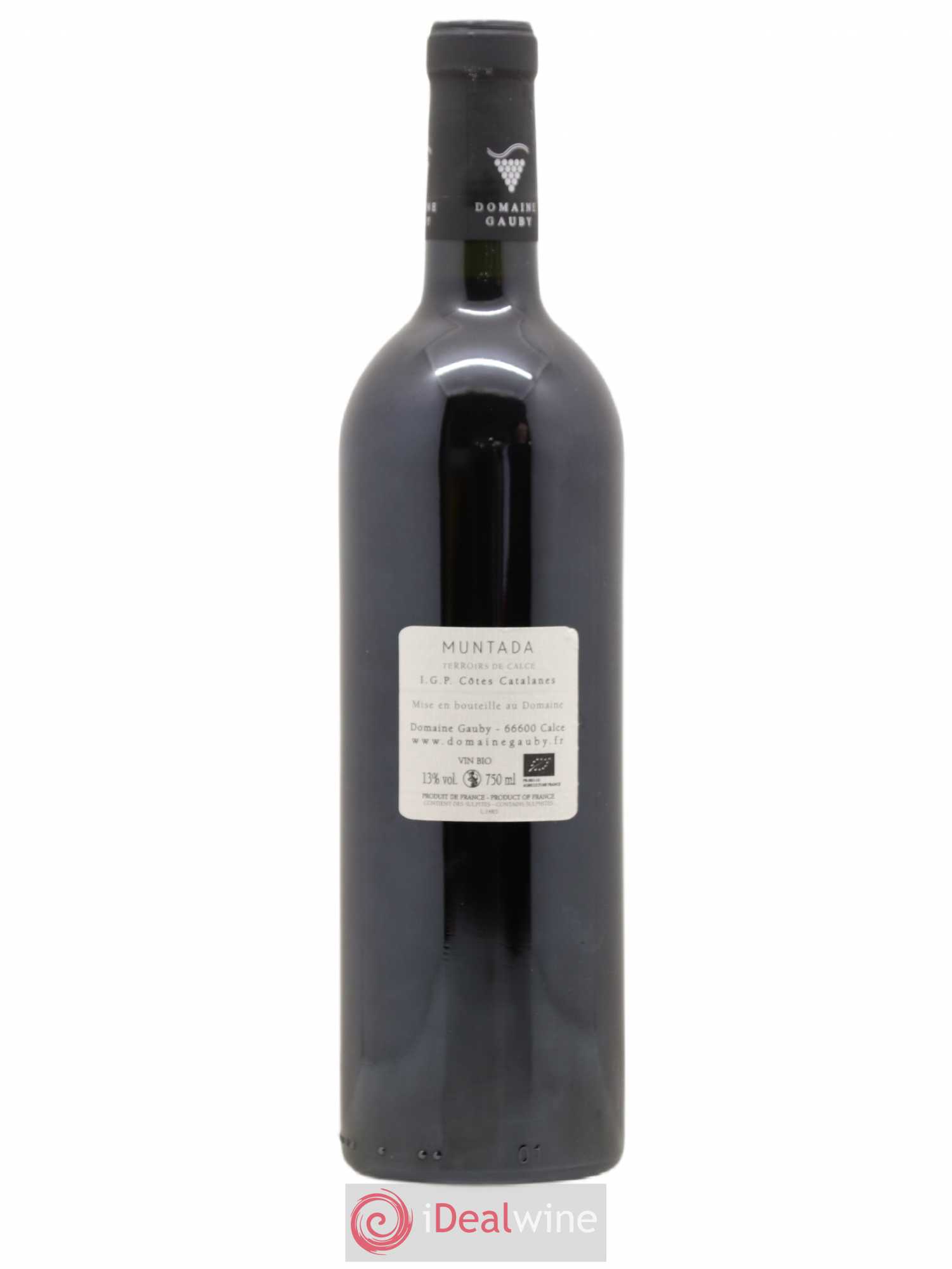 Côtes Catalanes (VDP des Côtes Catalanes) Muntada Gauby 2014 - Lot de 1 bouteille - 1
