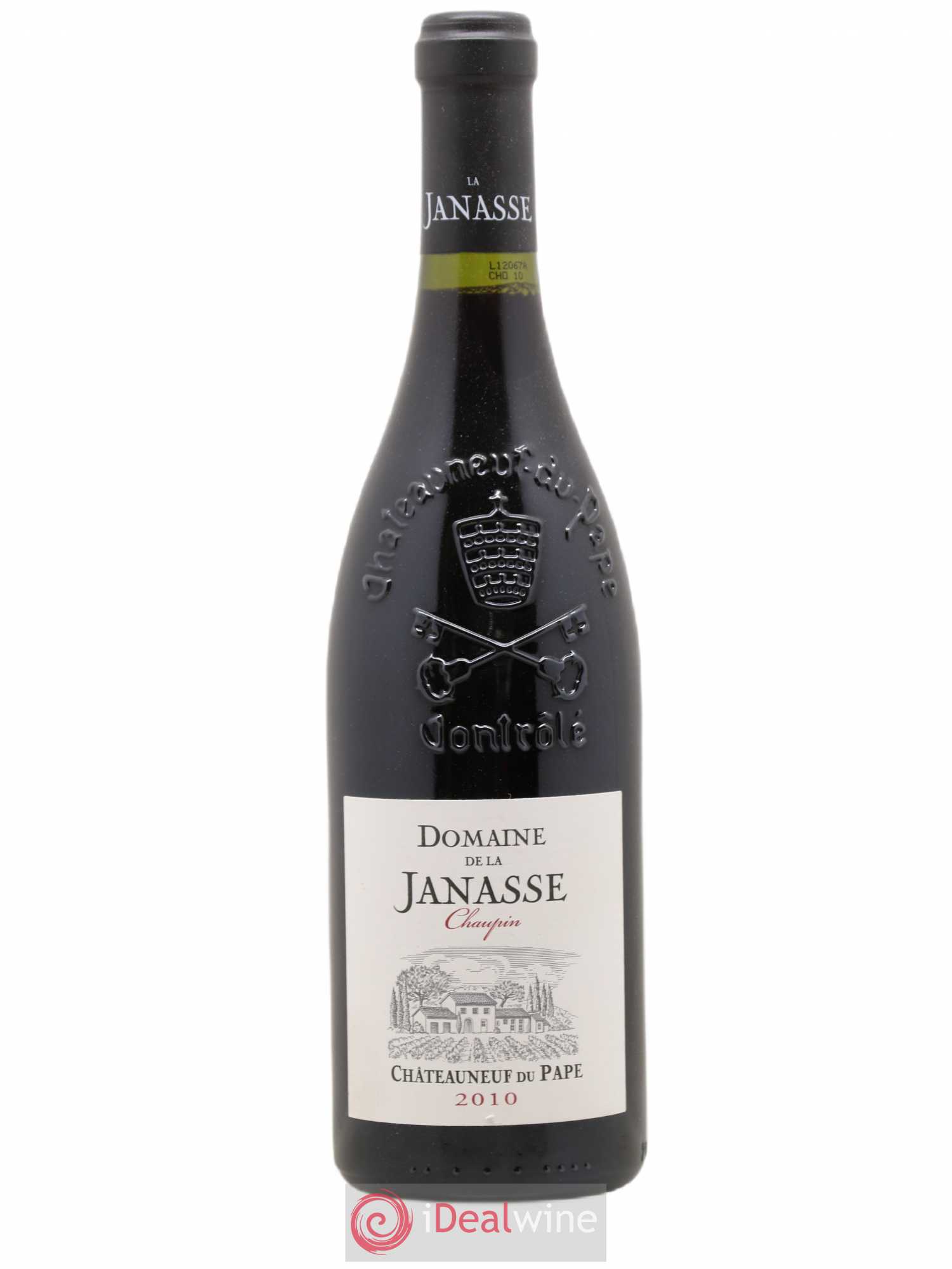 Châteauneuf-du-Pape Cuvée Chaupin La Janasse (Domaine de) 2010 - Lot de 1 bouteille - 0
