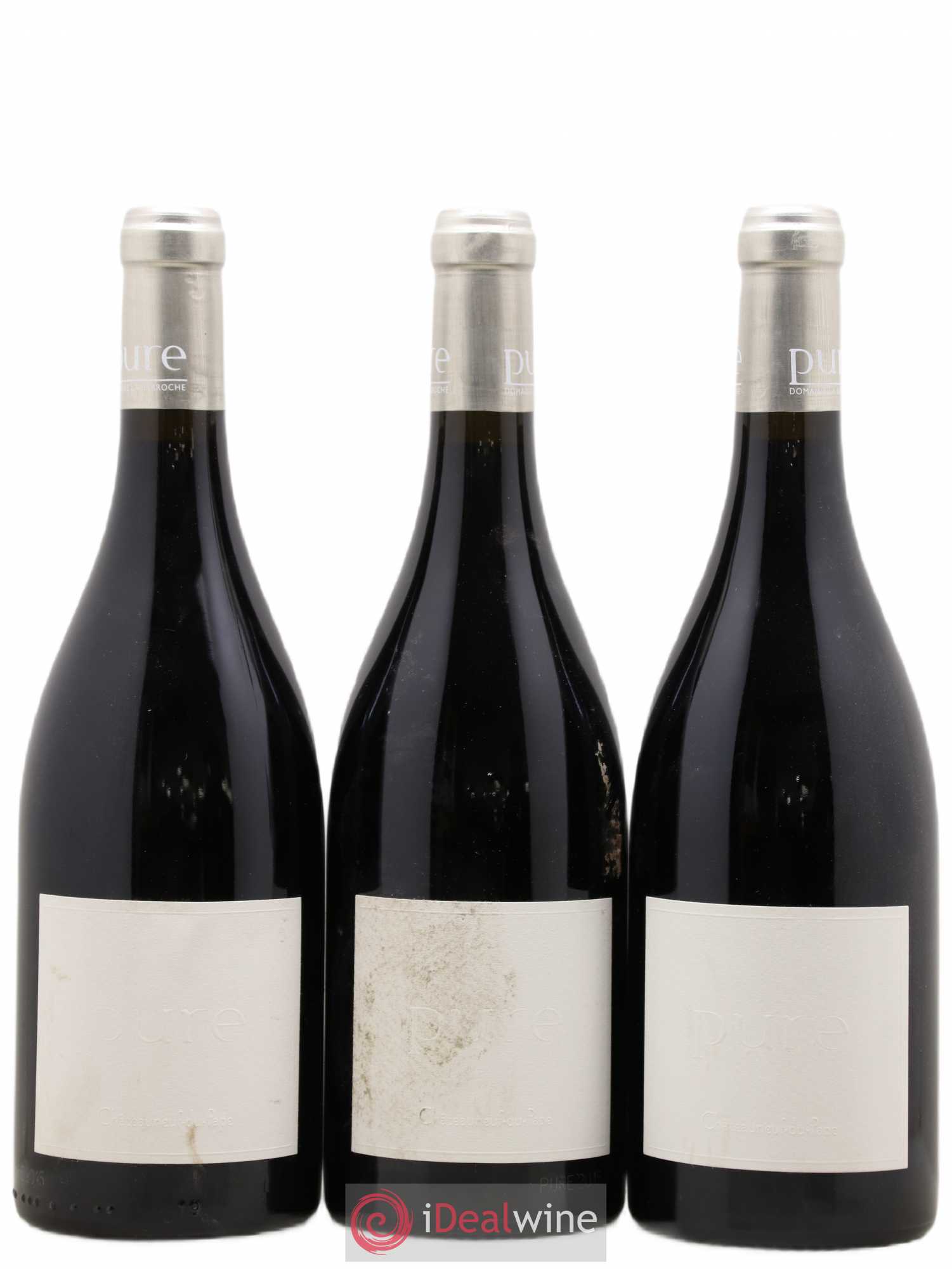 Châteauneuf-du-Pape Cuvée Pure Domaine La Barroche 2015 - Lot de 3 bouteilles - 0