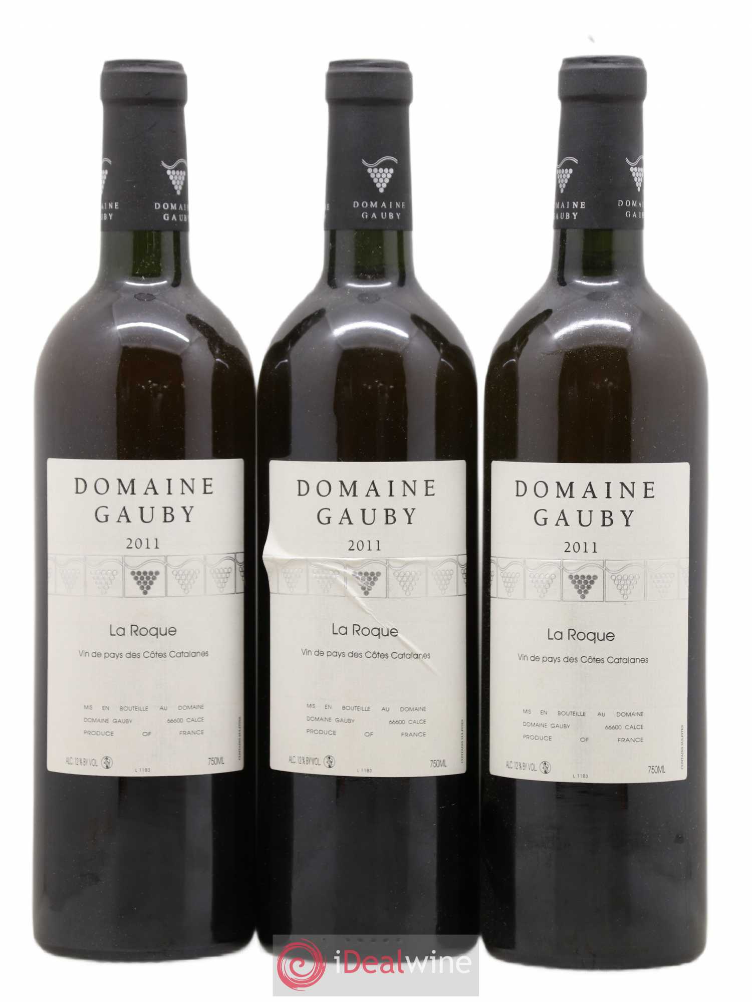 Côtes Catalanes La Roque Gauby (Domaine) 2011 - Lot de 3 bouteilles - 0