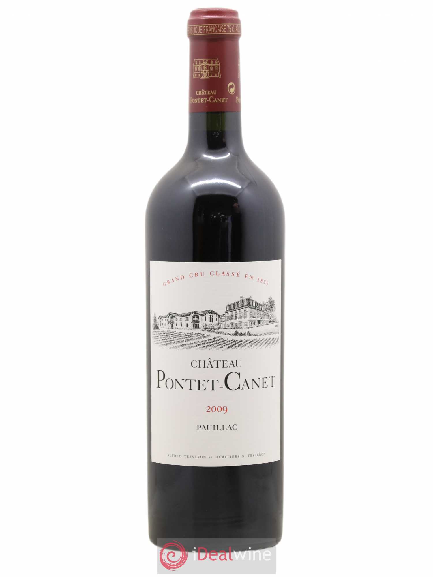 Château Pontet Canet 5ème Grand Cru Classé 2009 - Lot de 1 bouteille - 0