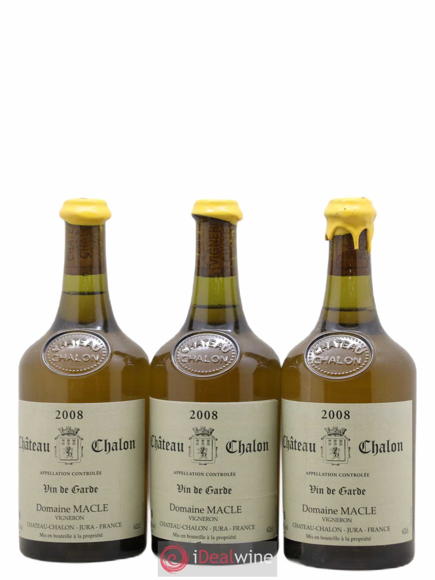 Château-Chalon Jean Macle 2008 - Lot de 3 bouteilles - 0