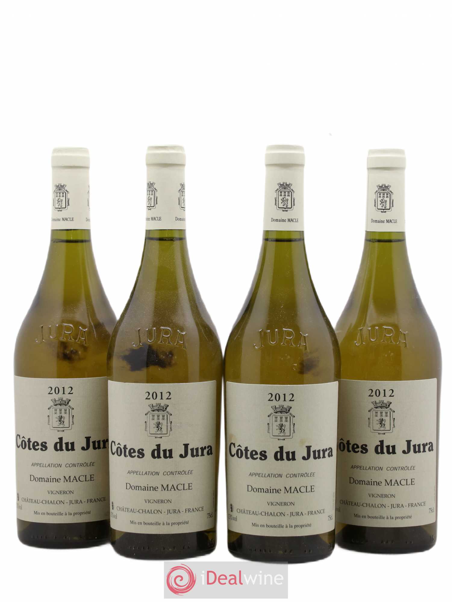 Côtes du Jura Jean Macle 2012 - Lot de 4 bouteilles - 0