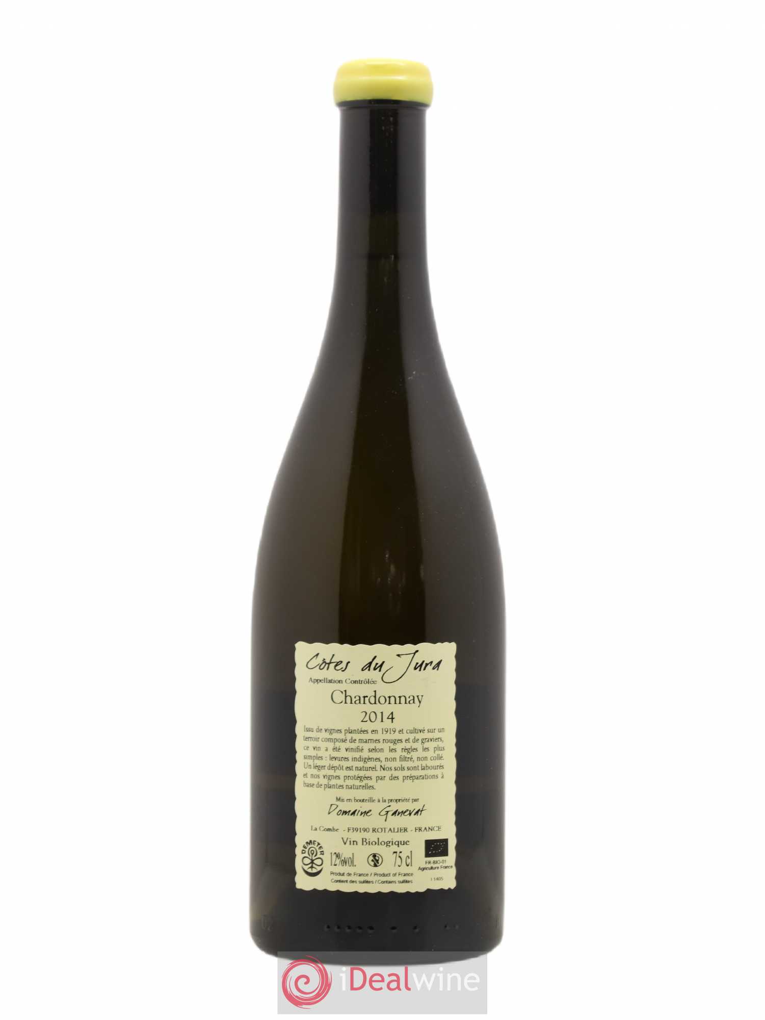 Côtes du Jura Les Grands Teppes Vieilles Vignes Jean-François Ganevat (Domaine) 2014 - Lot de 1 bouteille - 1