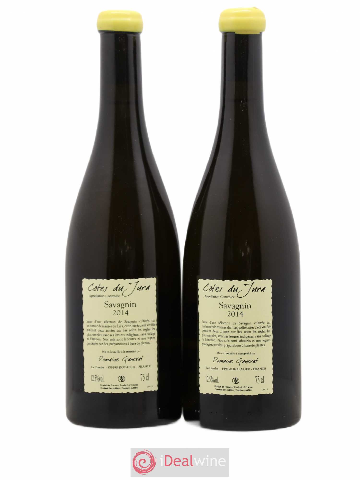 Côtes du Jura Sous la Roche Jean-François Ganevat (Domaine) 2014 - Lot de 2 bouteilles - 1