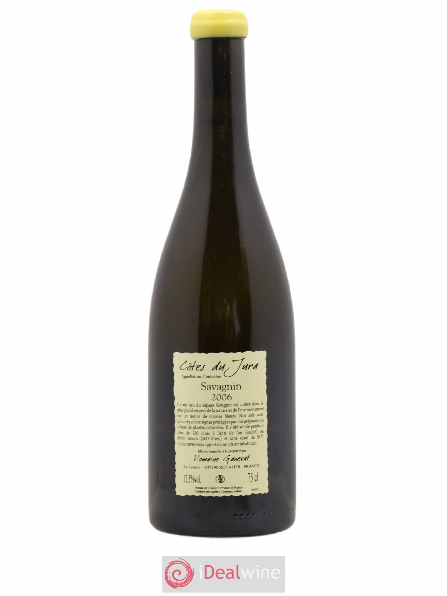 Côtes du Jura Les Vignes de mon Père Jean-François Ganevat (Domaine) 2006 - Lot de 1 bouteille - 1