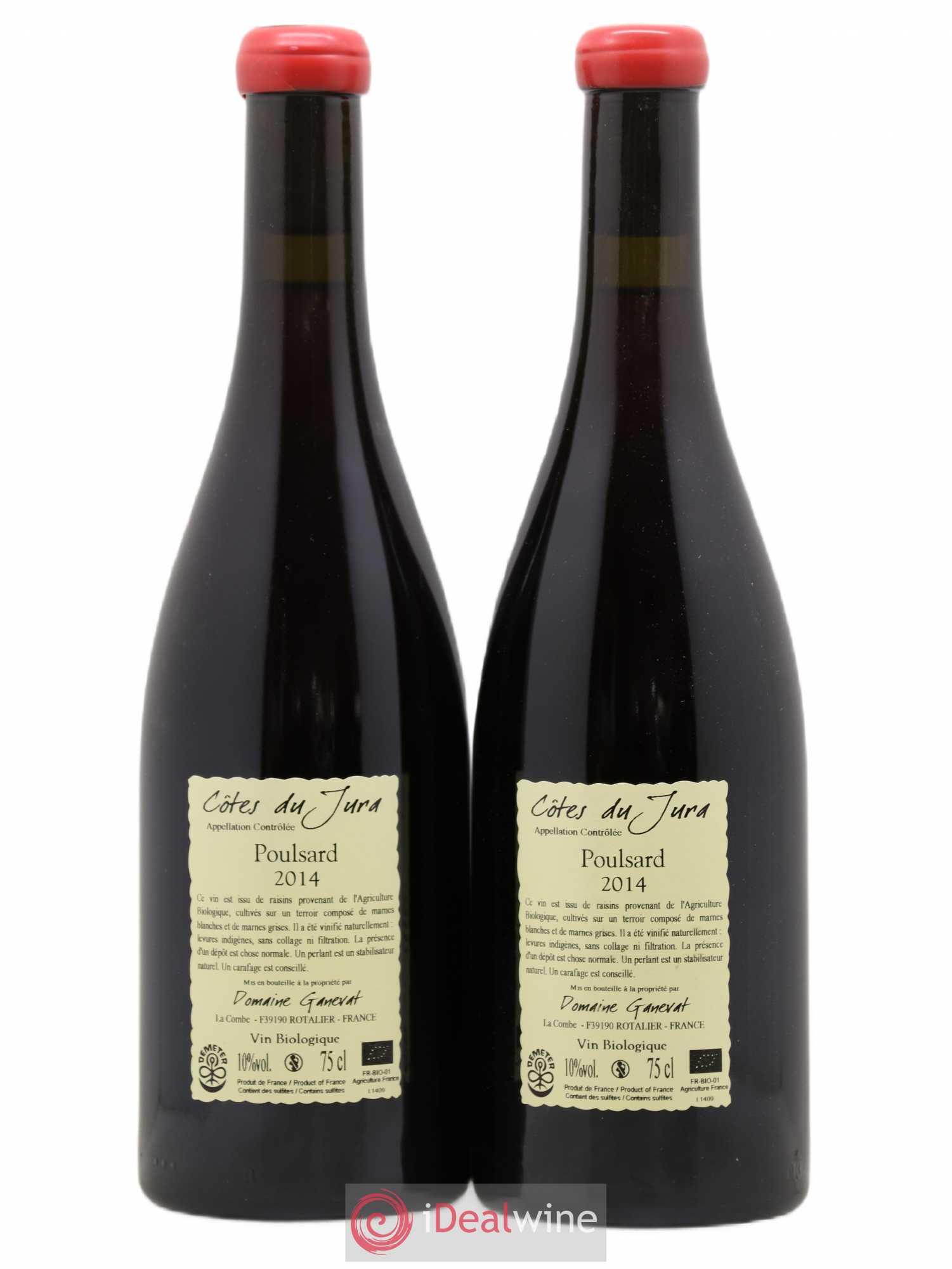 Côtes du Jura Cuvée de l'Enfant Terrible Jean-François Ganevat (Domaine) 2014 - Lot de 2 bouteilles - 1