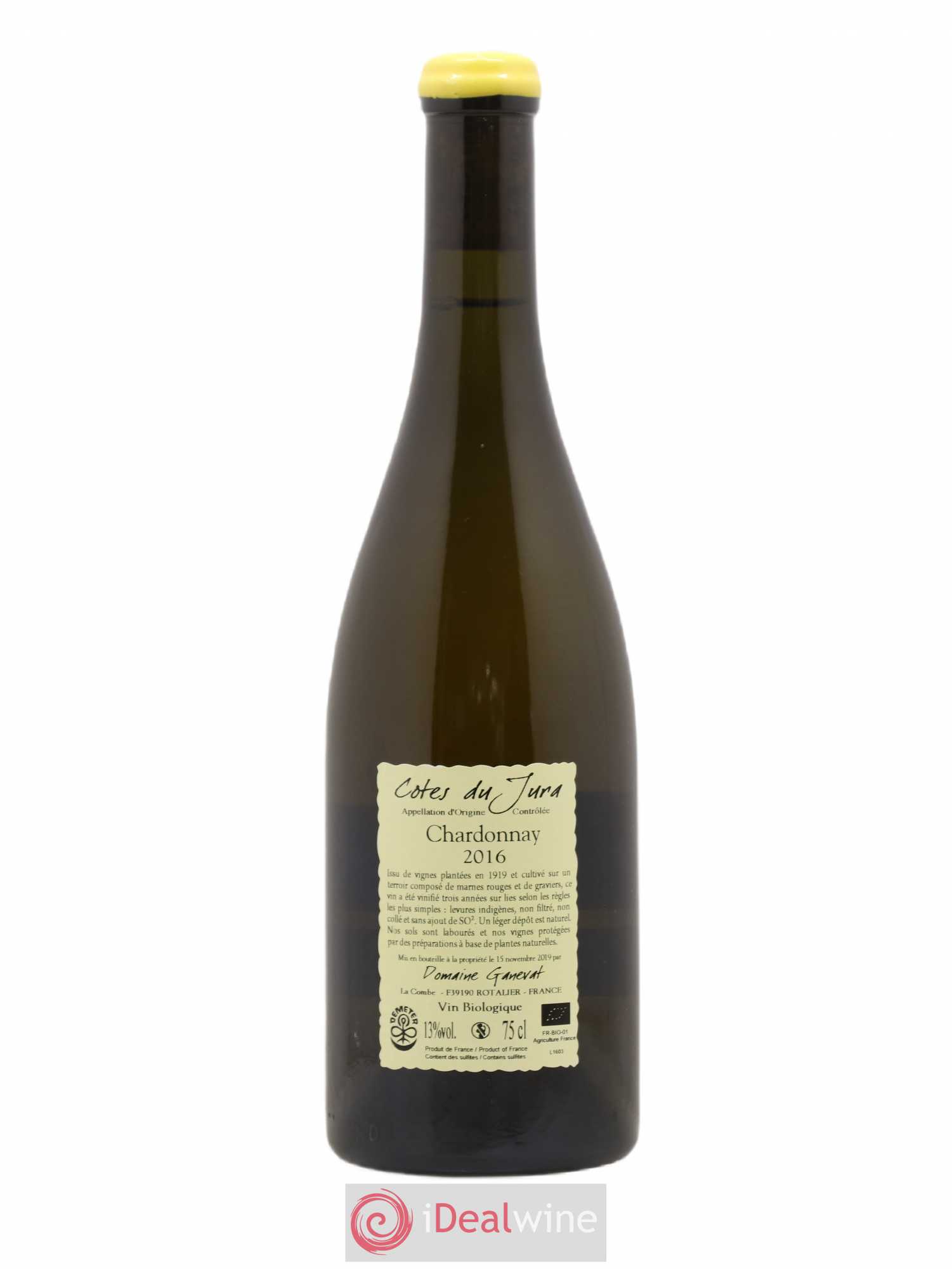 Côtes du Jura Les Grands Teppes Vieilles Vignes Jean-François Ganevat (Domaine) 2016 - Lot de 1 bouteille - 1