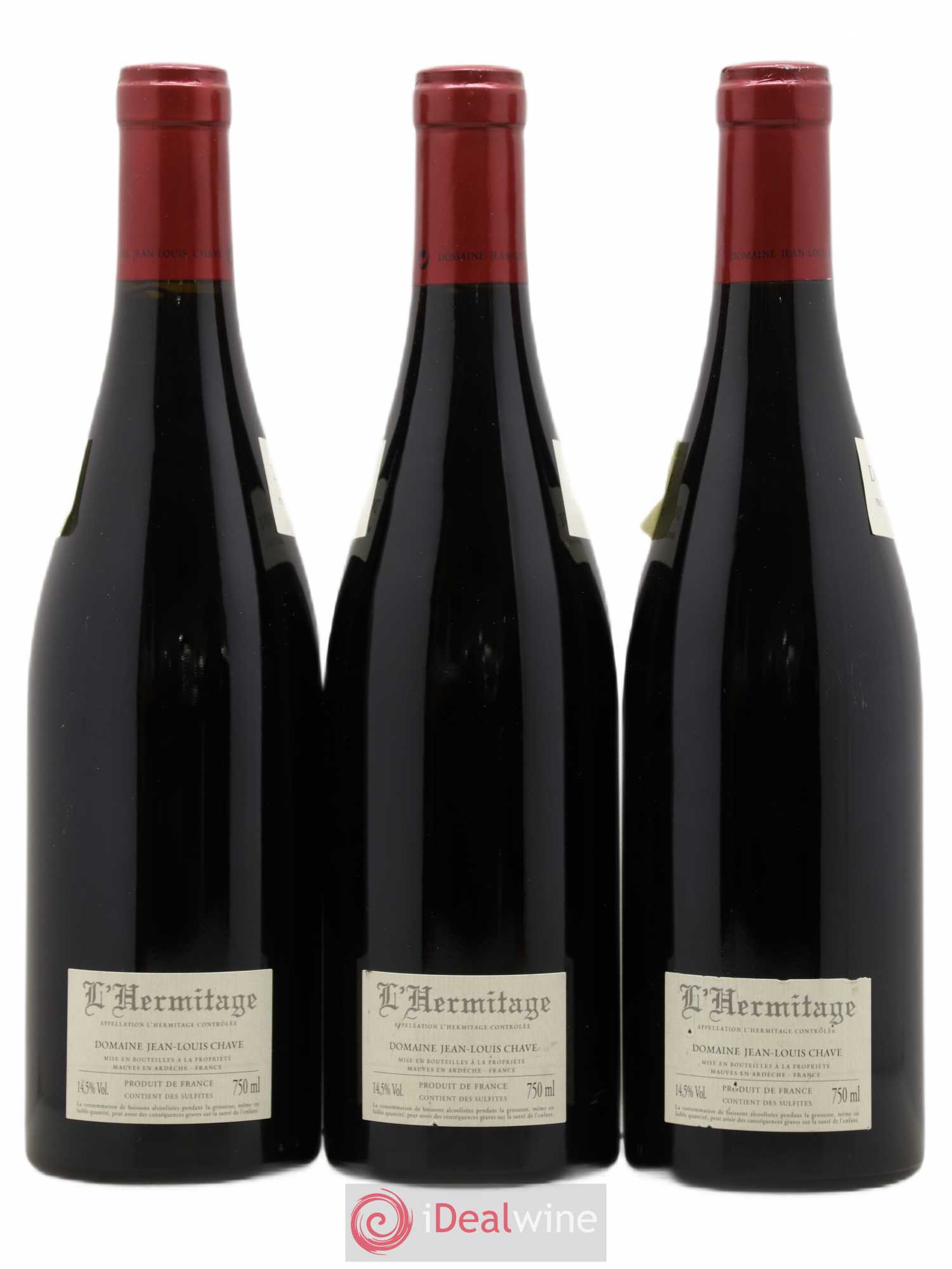 Hermitage Jean-Louis Chave 2009 - Lot de 3 bouteilles - 1
