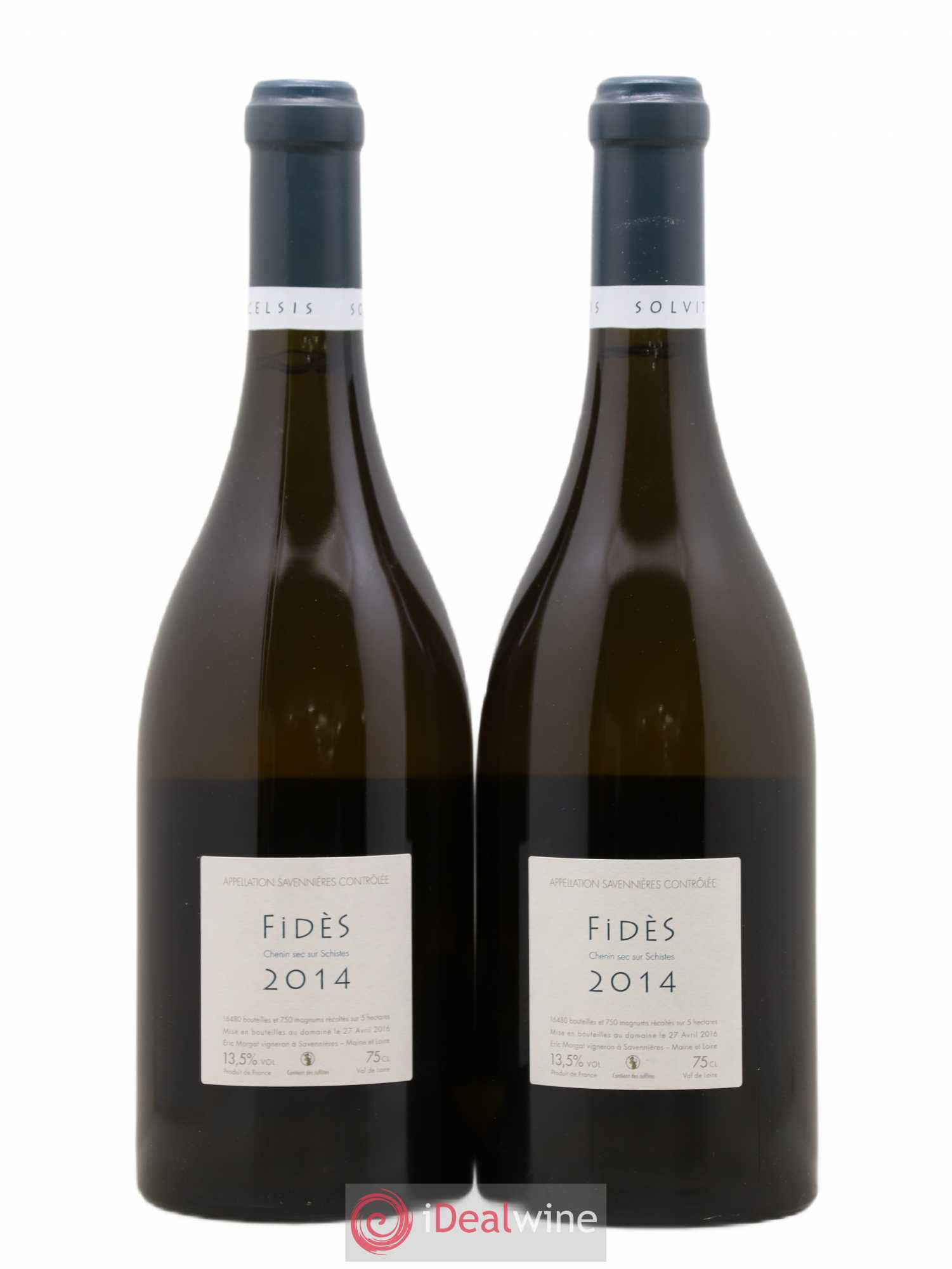 Savennières Fidès Eric Morgat 2014 - Lot de 2 bouteilles - 1