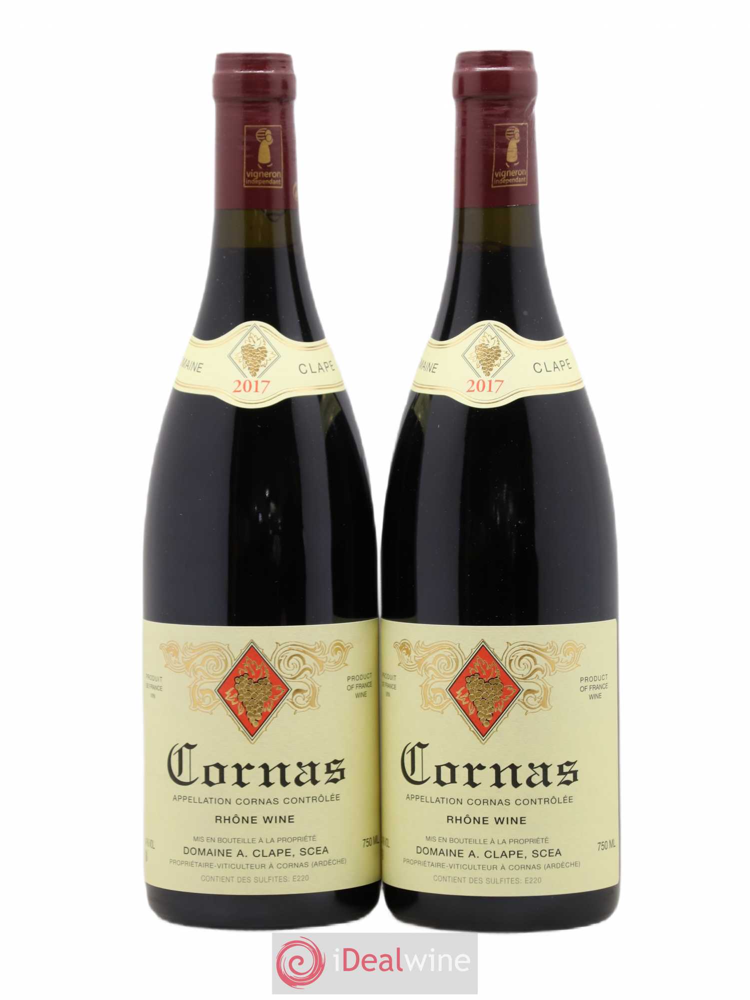 Cornas Auguste Clape 2017 - Lot de 2 bouteilles - 0