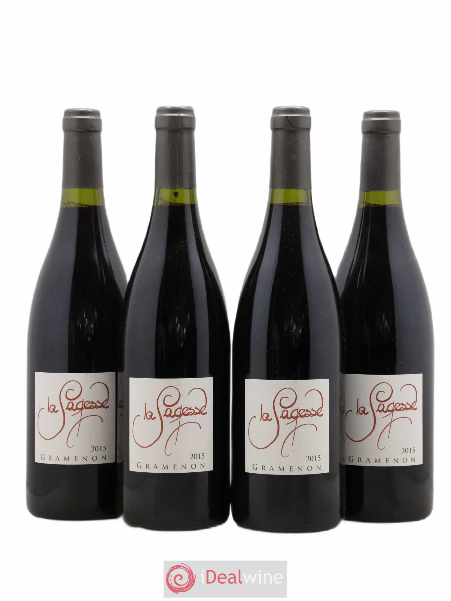 Côtes-du-Rhône La Sagesse Gramenon (Domaine) 2015 - Lot de 4 bouteilles - 0
