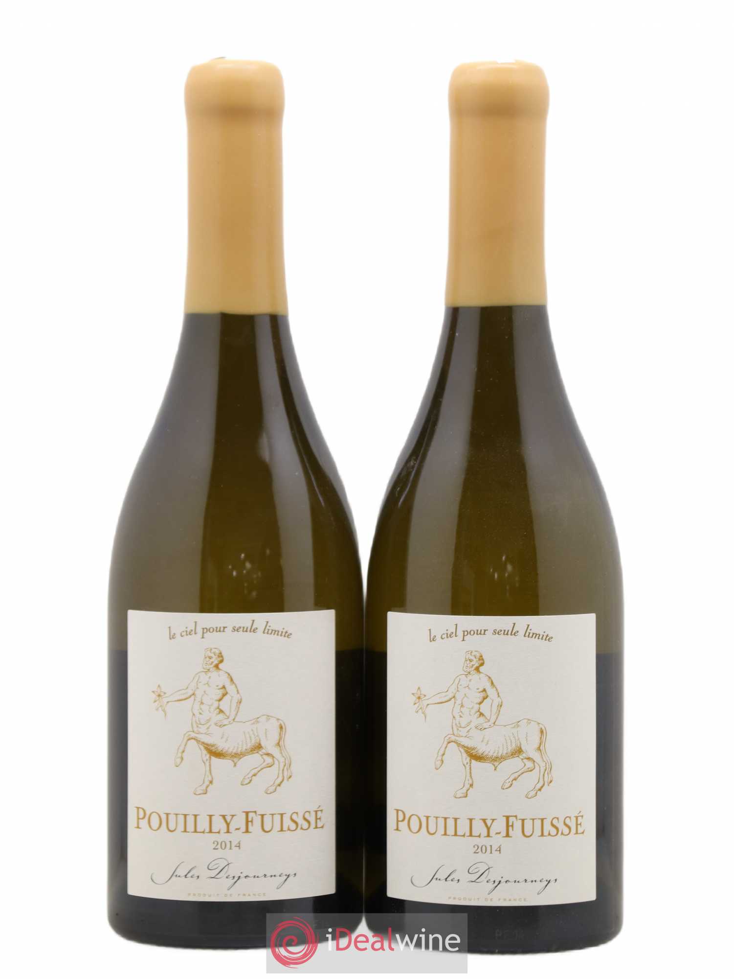 Pouilly-Fuissé Jules Desjourneys 2014 - Lot de 2 bouteilles - 0