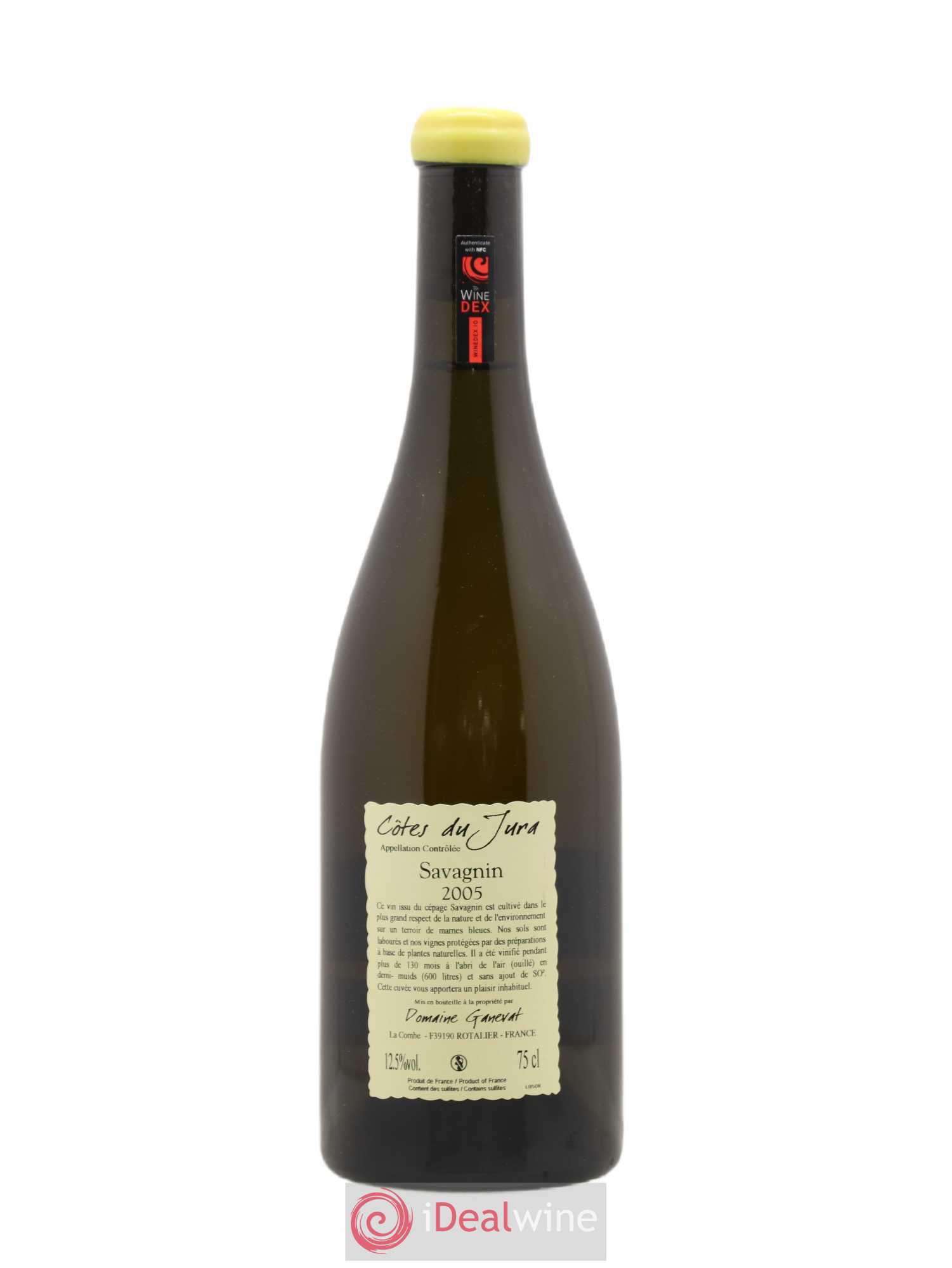 Côtes du Jura Les Vignes de mon Père Jean-François Ganevat (Domaine) 2005 - Lot de 1 bouteille - 1