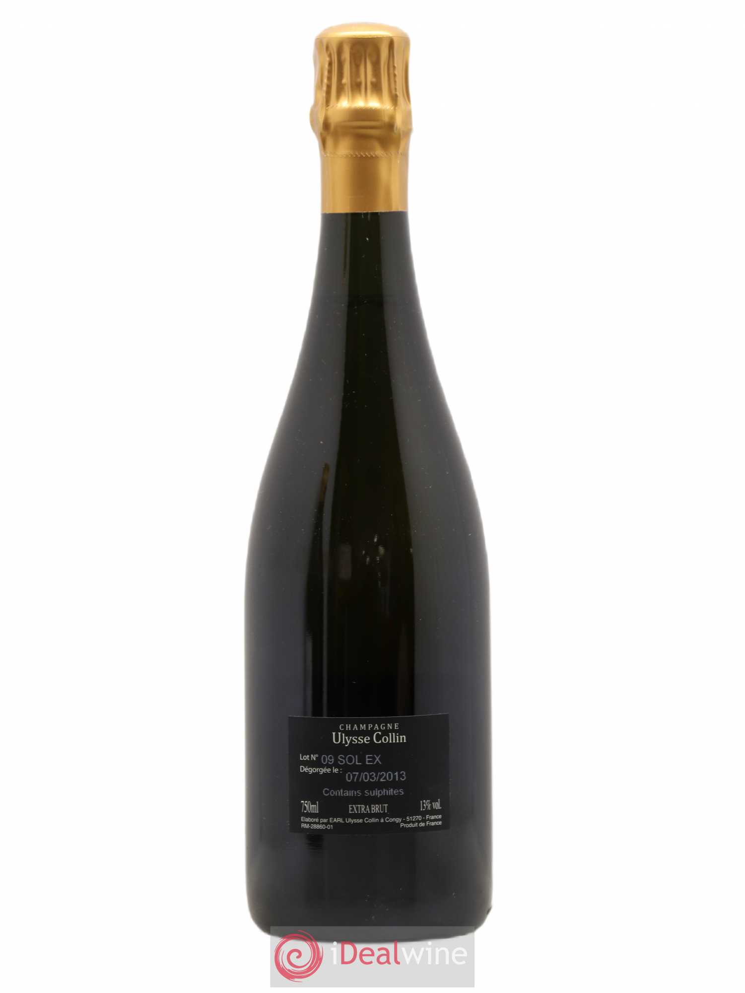 Les Roises Blanc de Blancs Extra-Brut Ulysse Collin - Posten von 1 Flasche - 1