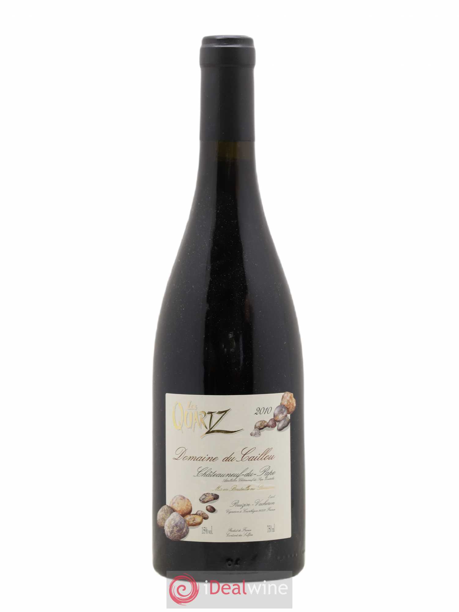 Châteauneuf-du-Pape Les Quartz Clos du Caillou 2010 - Lot de 1 bouteille - 0