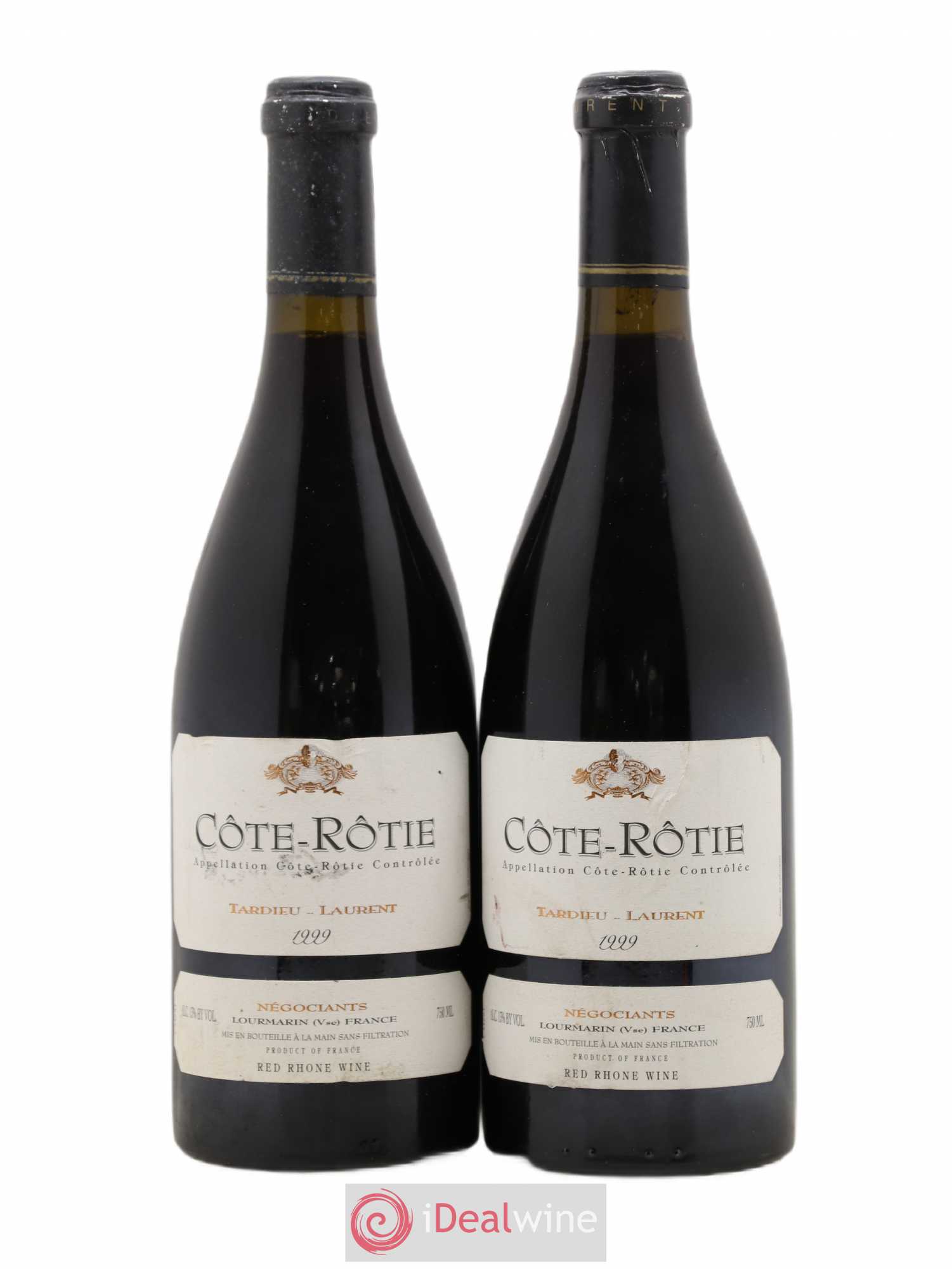 Côte-Rôtie Maison Tardieu-Laurent 1999 - Lot de 2 bouteilles - 0