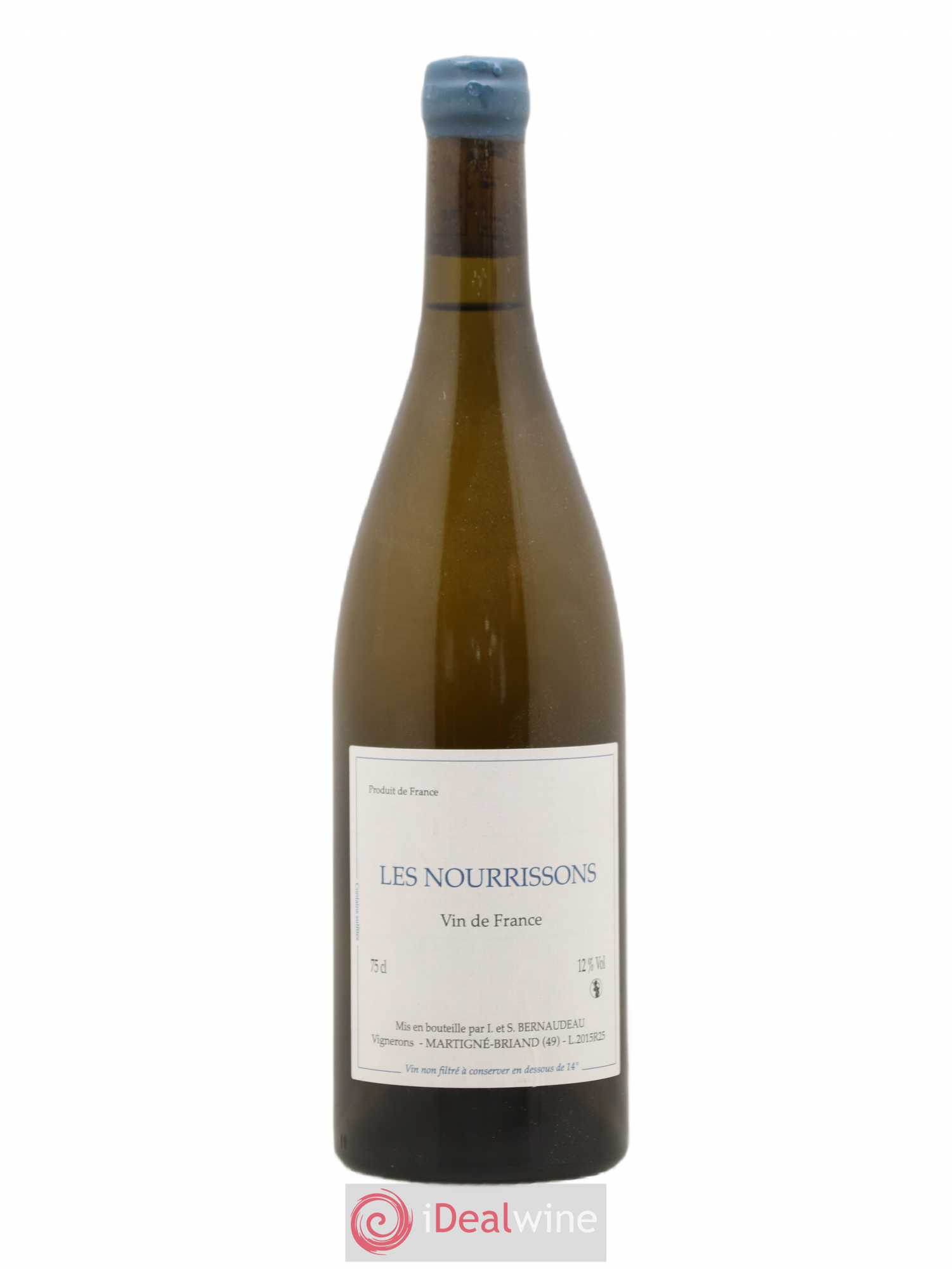 Vin de France Les Nourrissons Stéphane Bernaudeau 2015 - Lot de 1 bouteille - 0