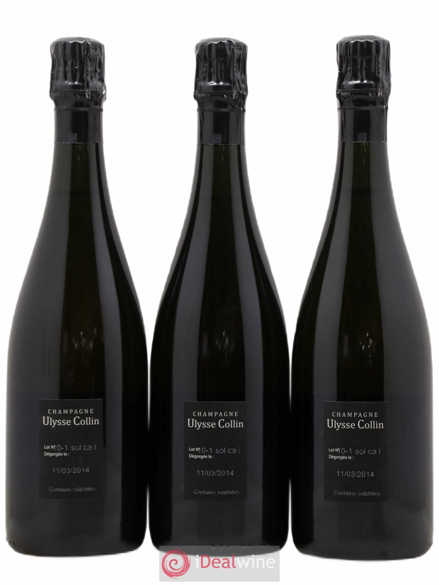 Les Maillons Blanc de Noirs Extra-Brut Ulysse Collin - Lot de 3 bouteilles - 1