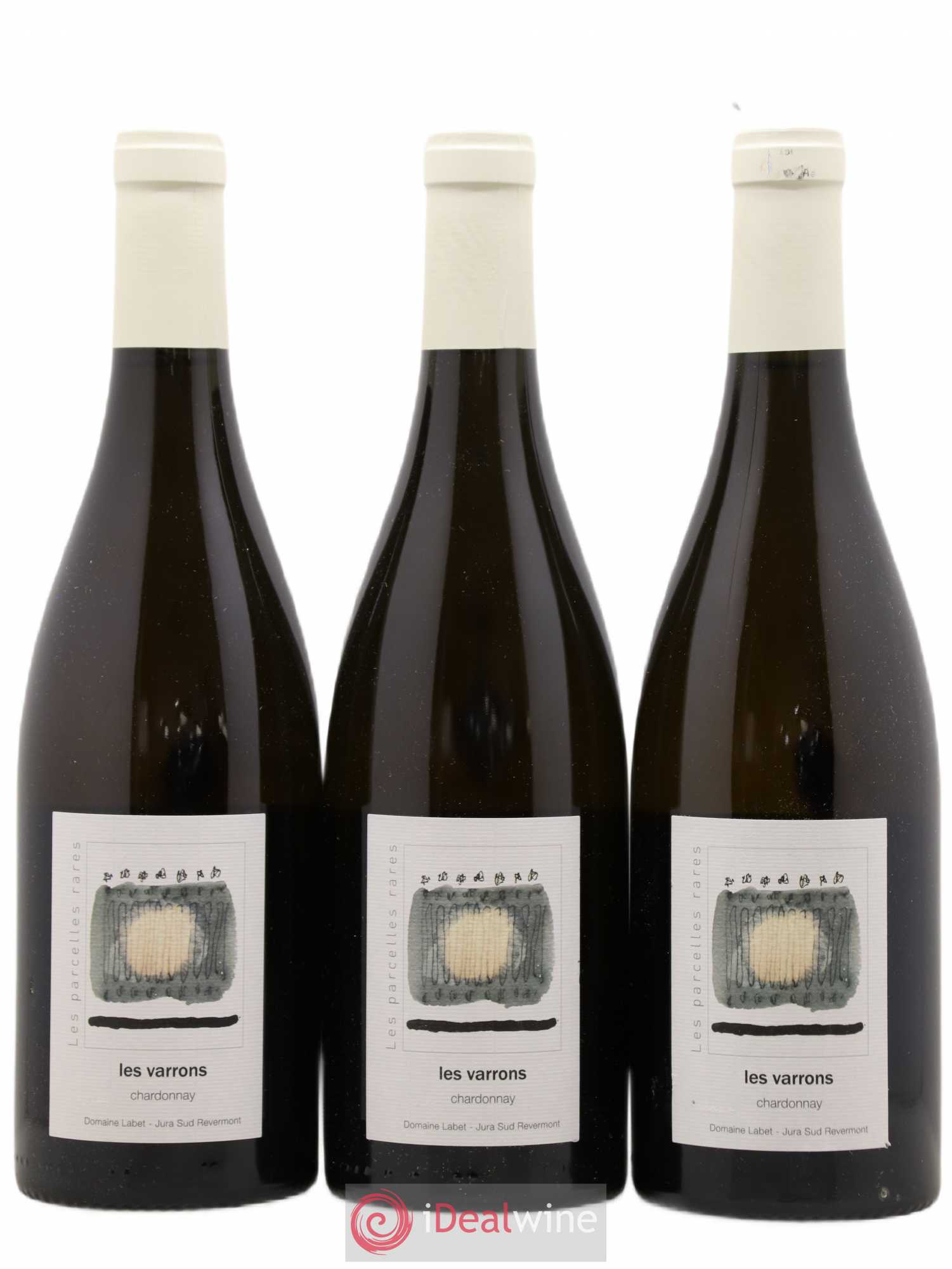 Côtes du Jura Chardonnay Les Varrons Romain - Julien - Charline Labet 2015 - Lot de 3 bouteilles - 0