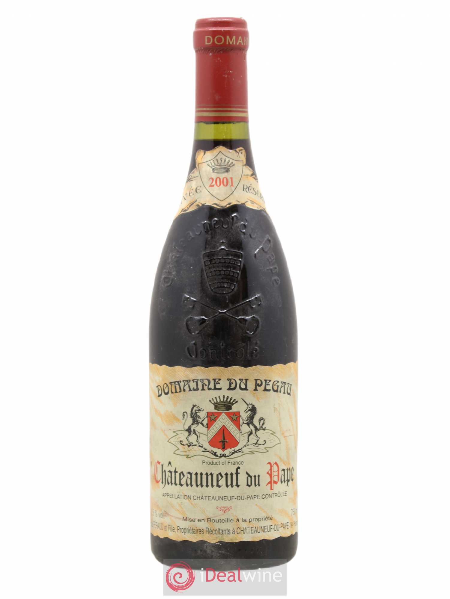 Châteauneuf-du-Pape Domaine du Pégau Cuvée Réservée Paul et Laurence Féraud 2001 - Lot de 1 bouteille - 0