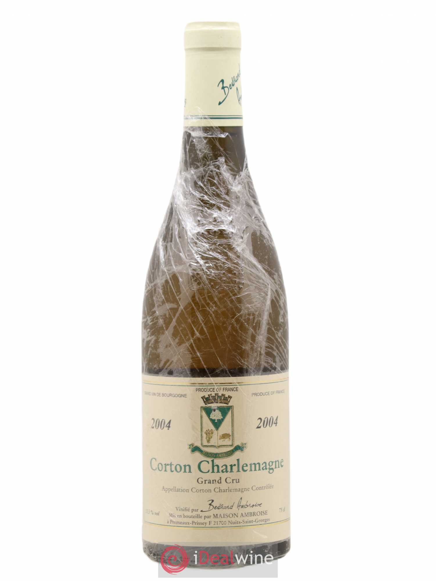 Corton-Charlemagne Grand Cru Ambroise 2004 - Lot de 1 bouteille - 0