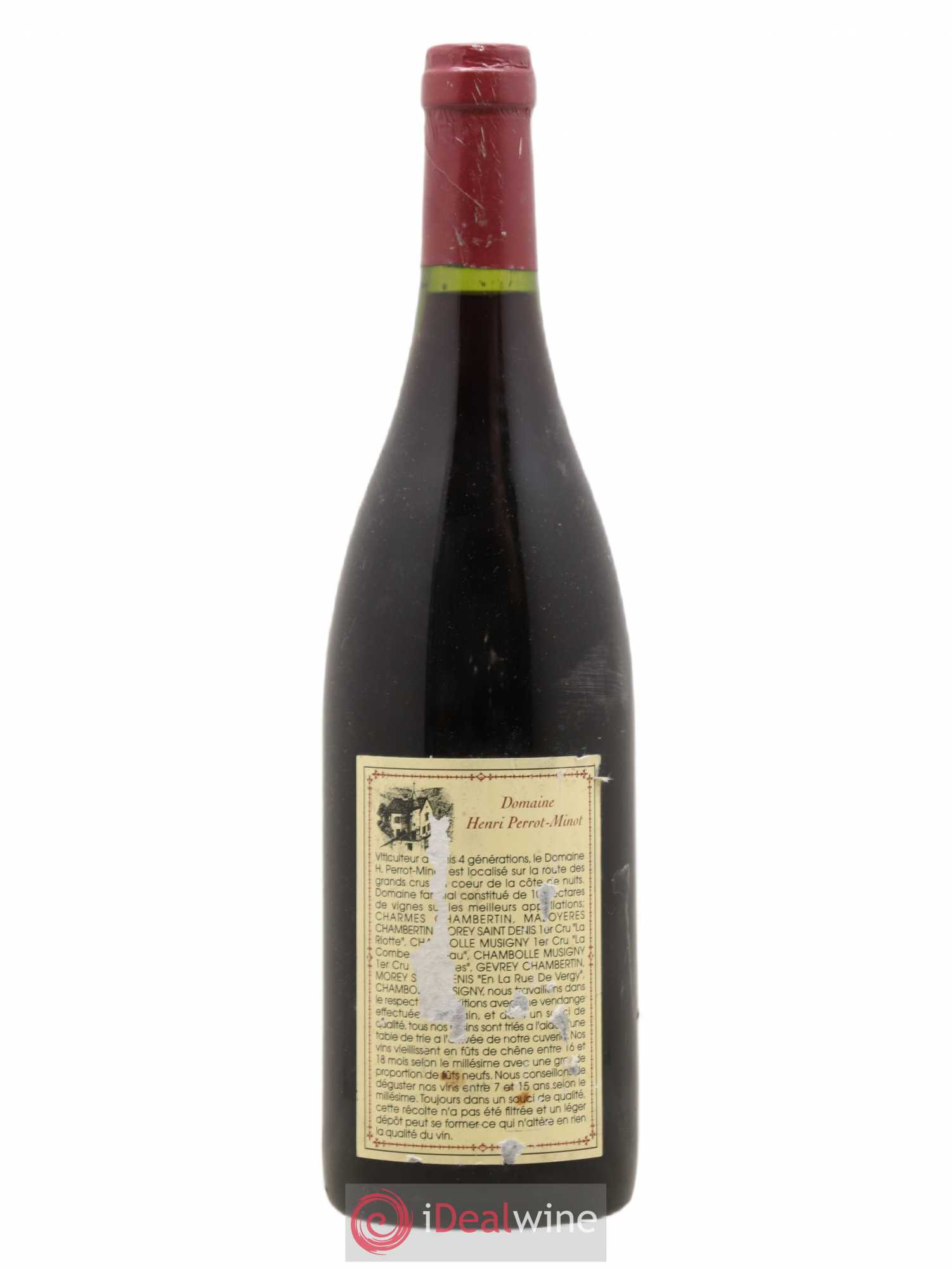 Mazoyères-Chambertin Grand Cru Vieilles Vignes Perrot-Minot 1996 - Posten von 1 Flasche - 1
