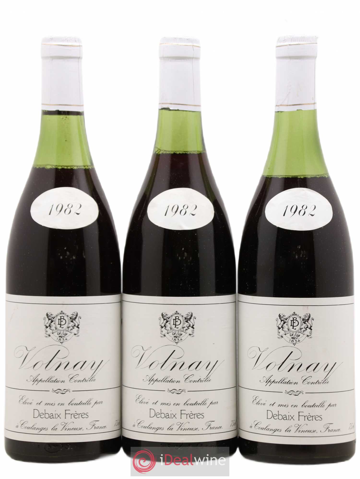 Volnay Debaix 1982 - Lot de 3 bouteilles - 0