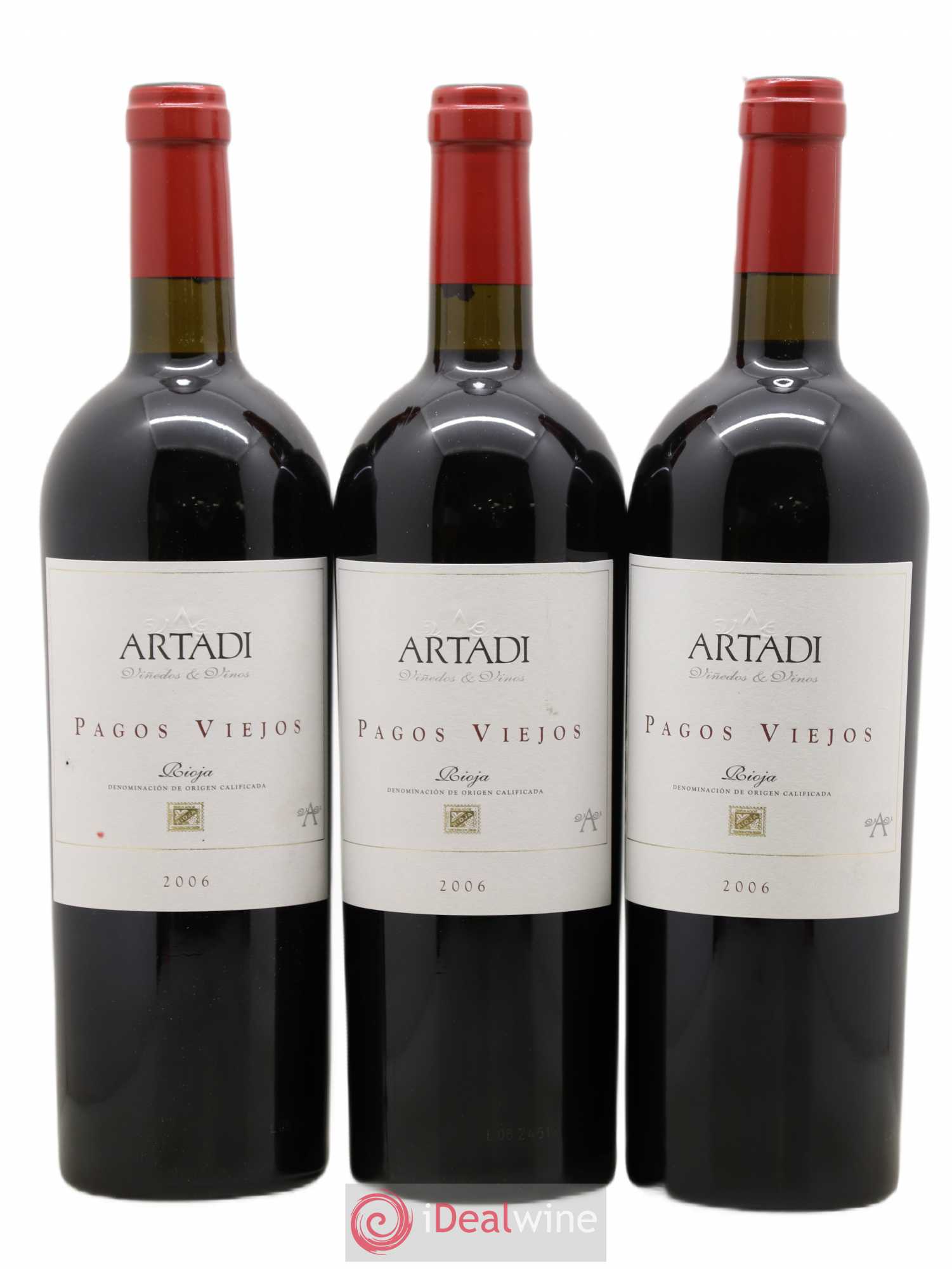 Rioja Artadi DOCA Pagos Viejos 2006 - Lot de 3 bouteilles - 0