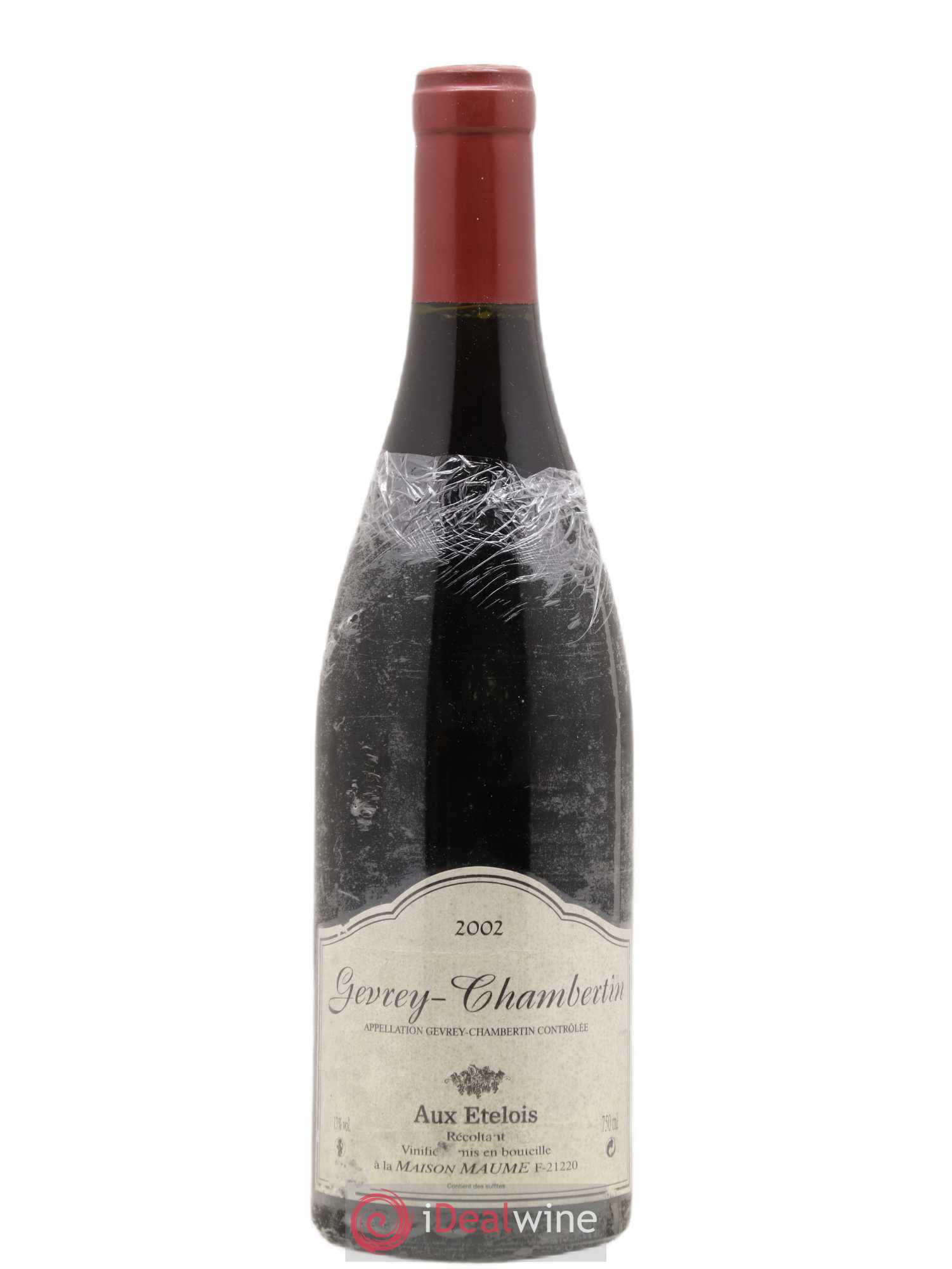 Gevrey-Chambertin Aux Etelois Maison Maume 2002 - Posten von 1 Flasche - 0