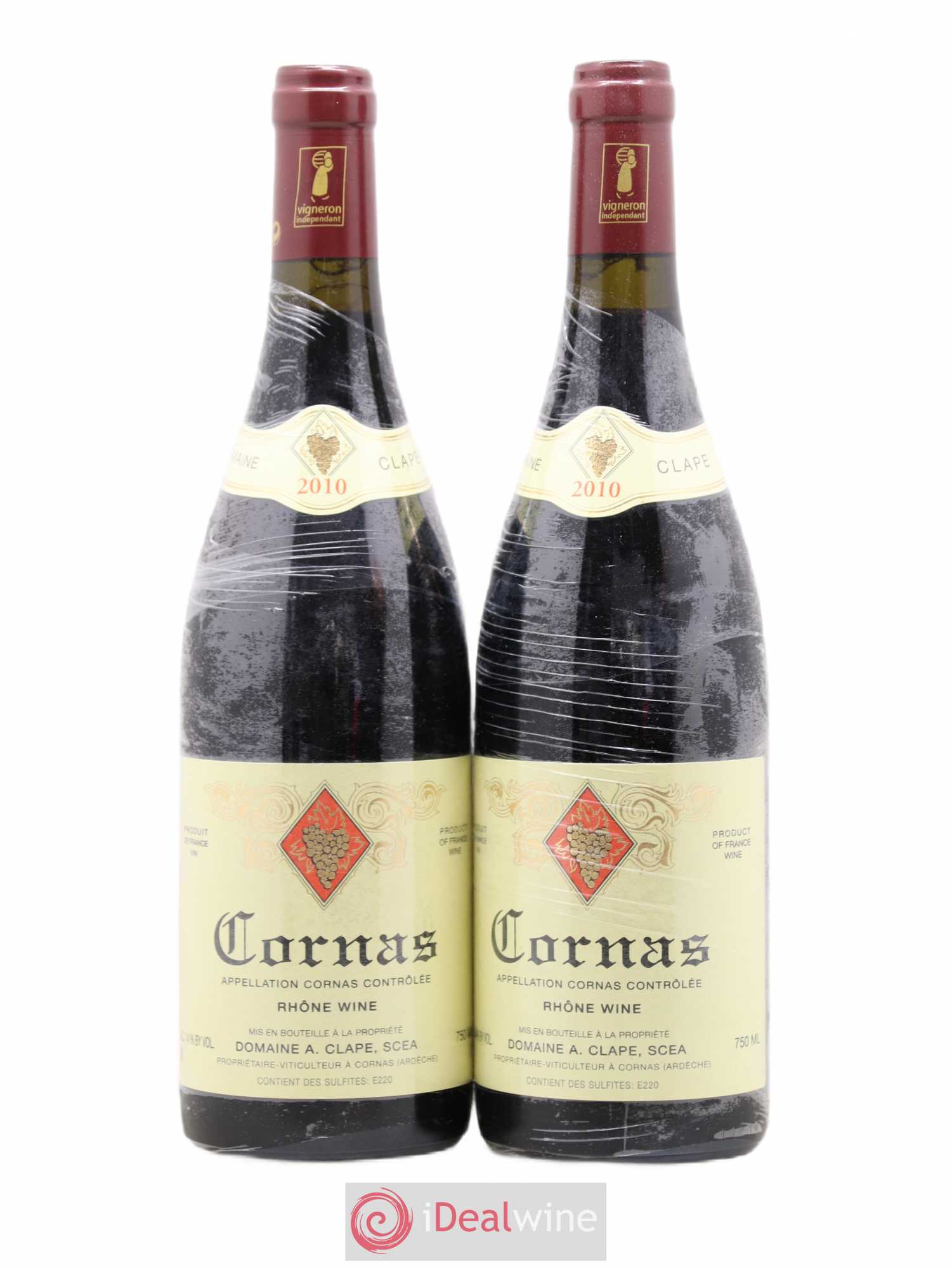 Cornas Auguste Clape 2010 - Lot de 2 bouteilles - 0