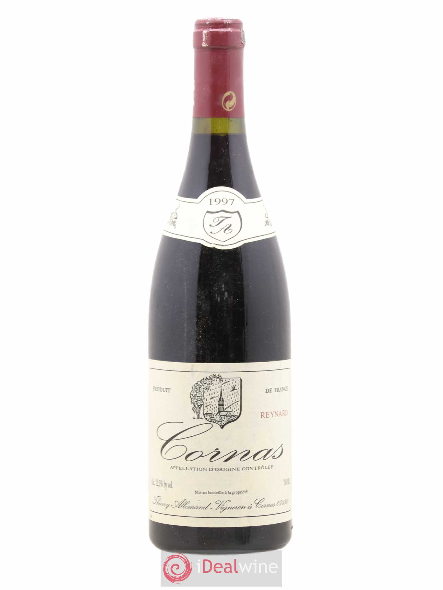 Cornas Reynard Thierry Allemand Reynards Allemand 1997 - Lot de 1 bouteille - 0