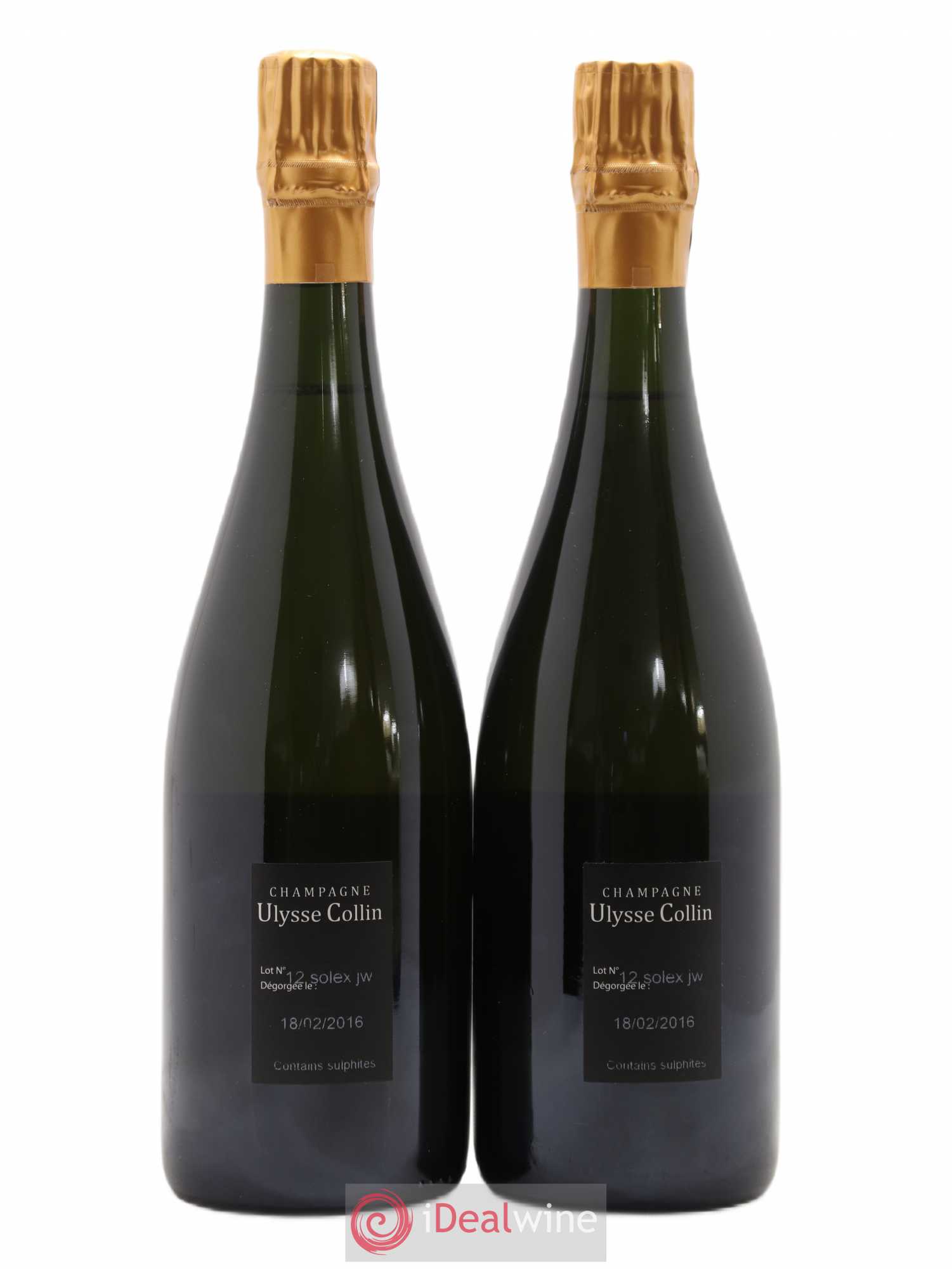 Les Pierrières Blancs de Blancs Extra-Brut Ulysse Collin - Lot de 2 bouteilles - 1