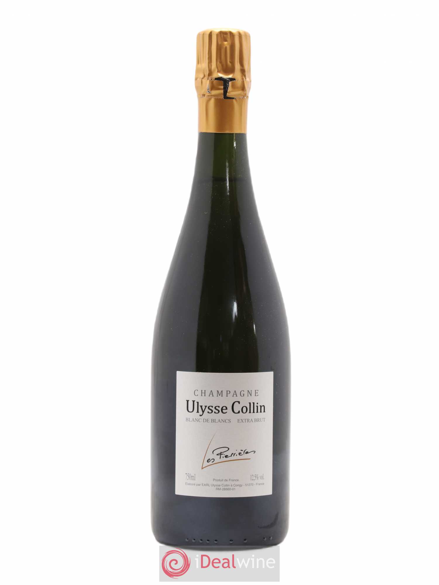 Les Pierrières Blancs de Blancs Extra-Brut Ulysse Collin - Lot de 1 bouteille - 0
