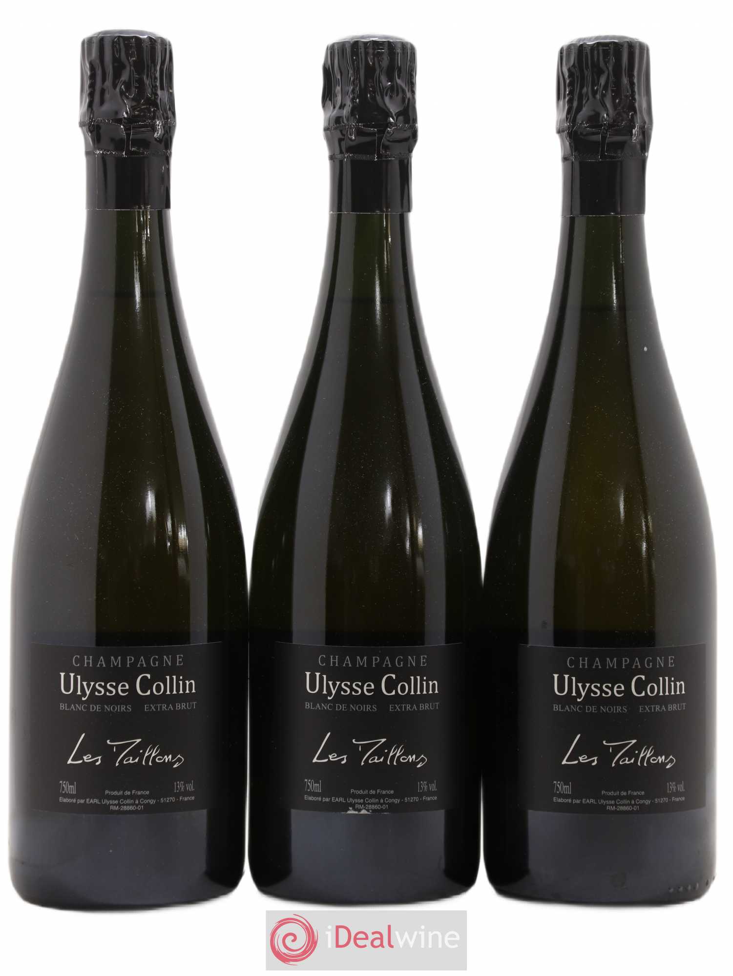 Les Maillons Blanc de Noirs Extra-Brut Ulysse Collin - Lot de 3 bouteilles - 0