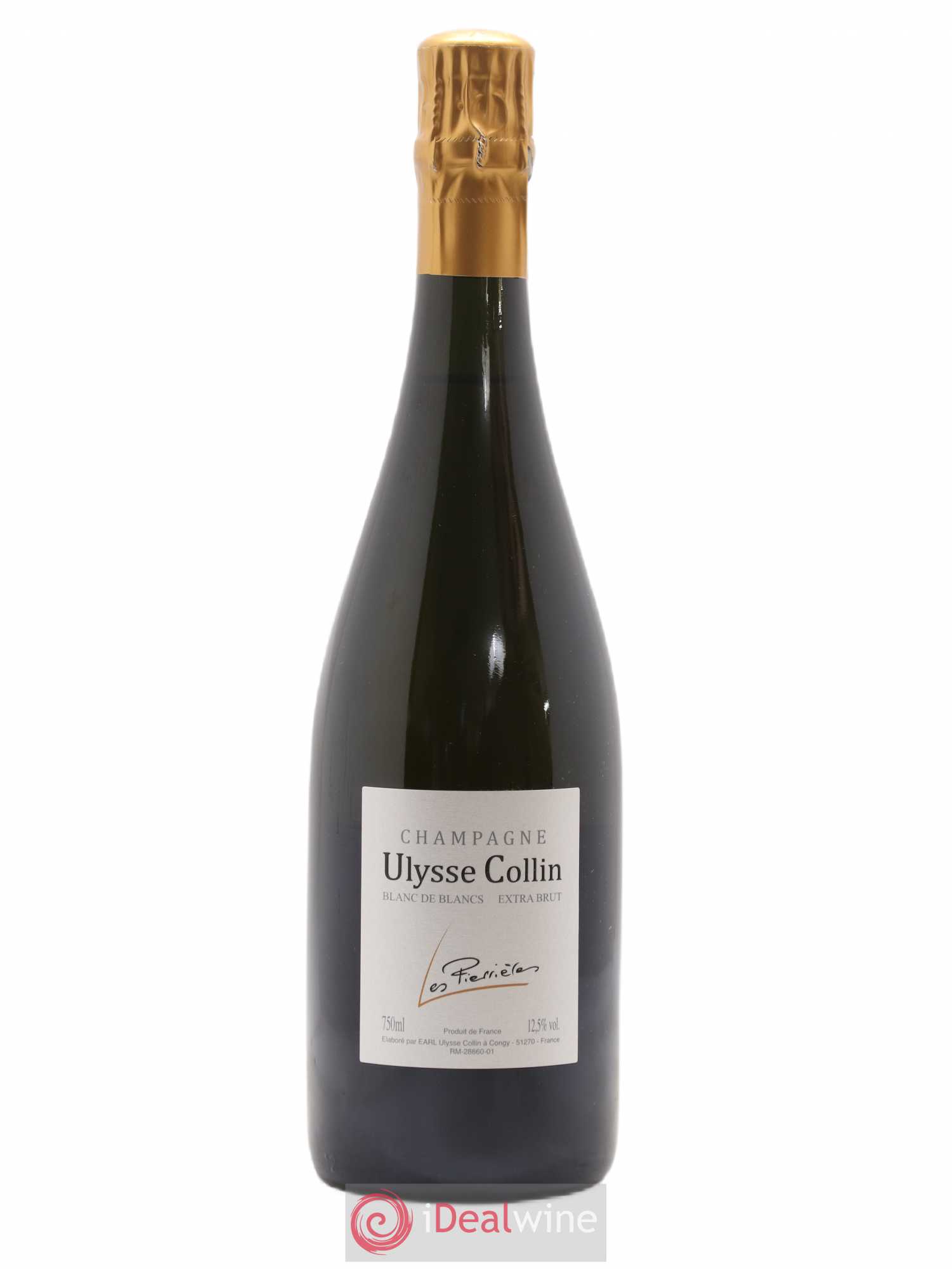 Les Pierrières Blancs de Blancs Extra-Brut Ulysse Collin - Lot de 1 bouteille - 0