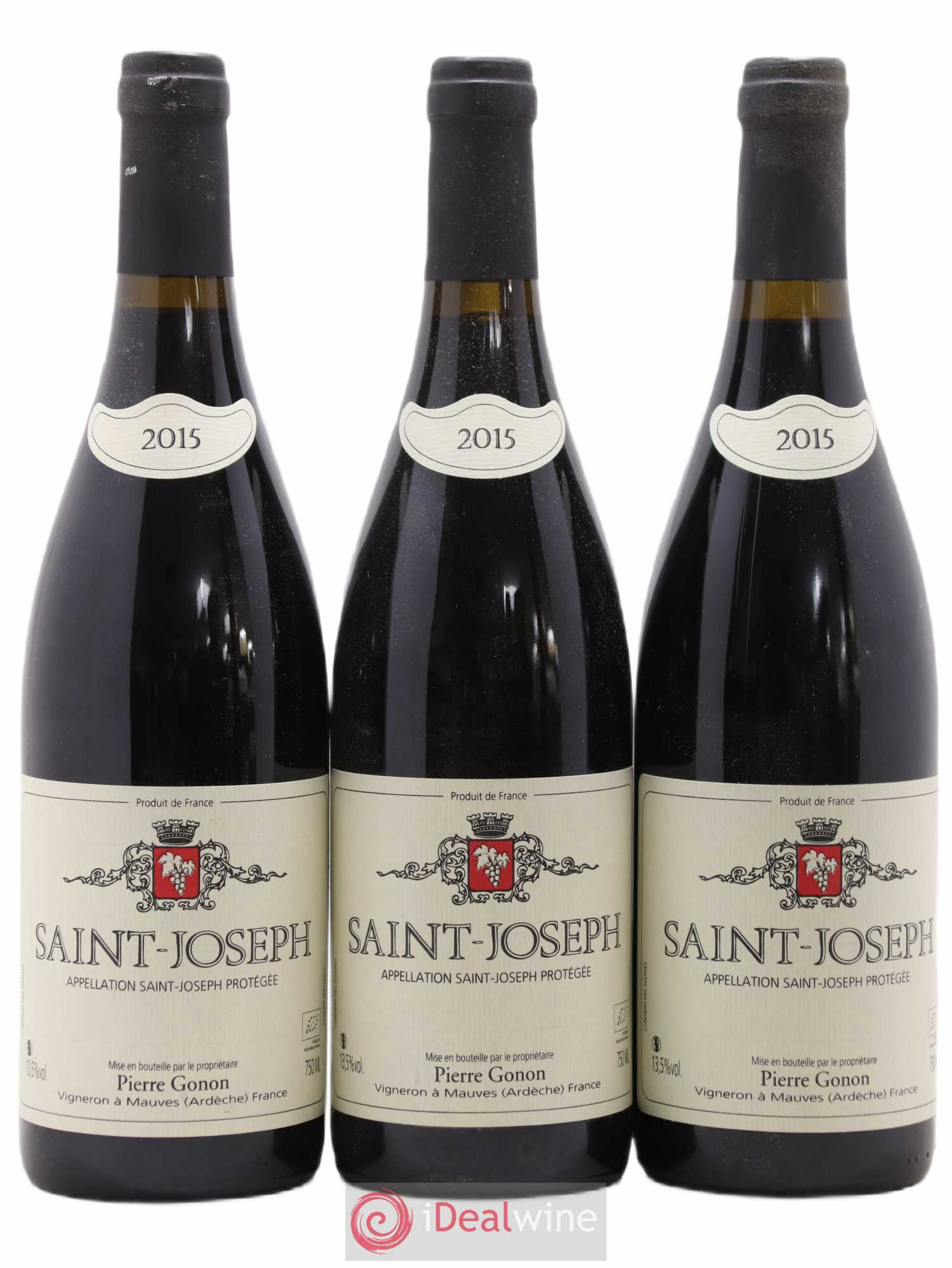 Saint-Joseph Gonon (Domaine) 2015 - Lot de 3 bouteilles - 0