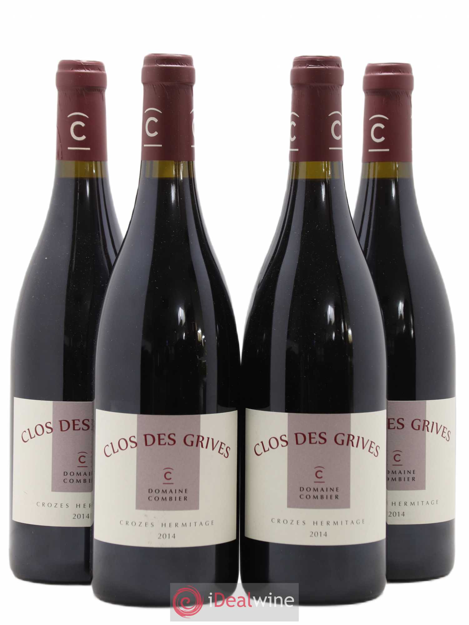 Crozes-Hermitage Clos des Grives Combier 2014 - Lot de 4 bouteilles - 0