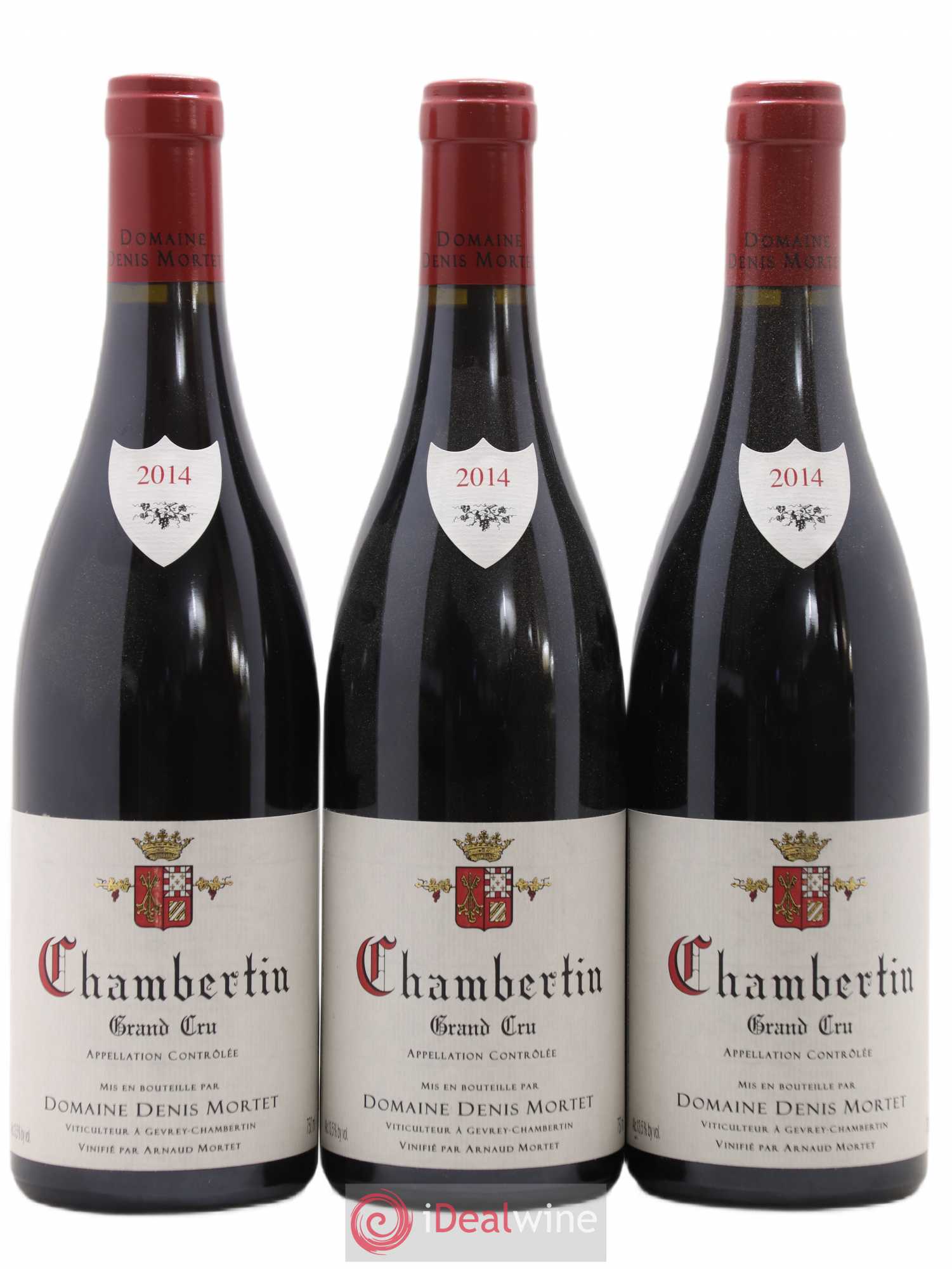 Chambertin Grand Cru Denis Mortet (Domaine) 2014 - Lot de 3 bouteilles - 0