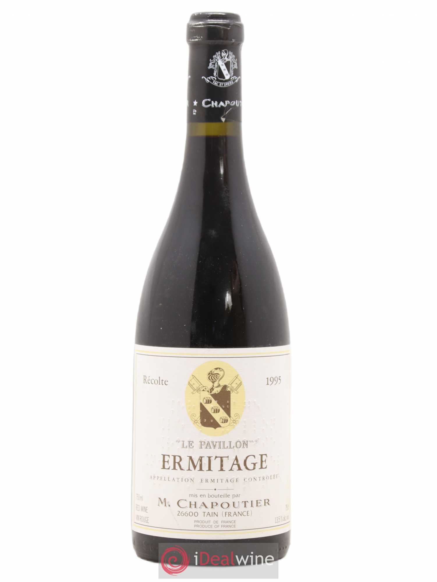 Hermitage Ermitage Le Pavillon Chapoutier 1995 - Lot de 1 bouteille - 0