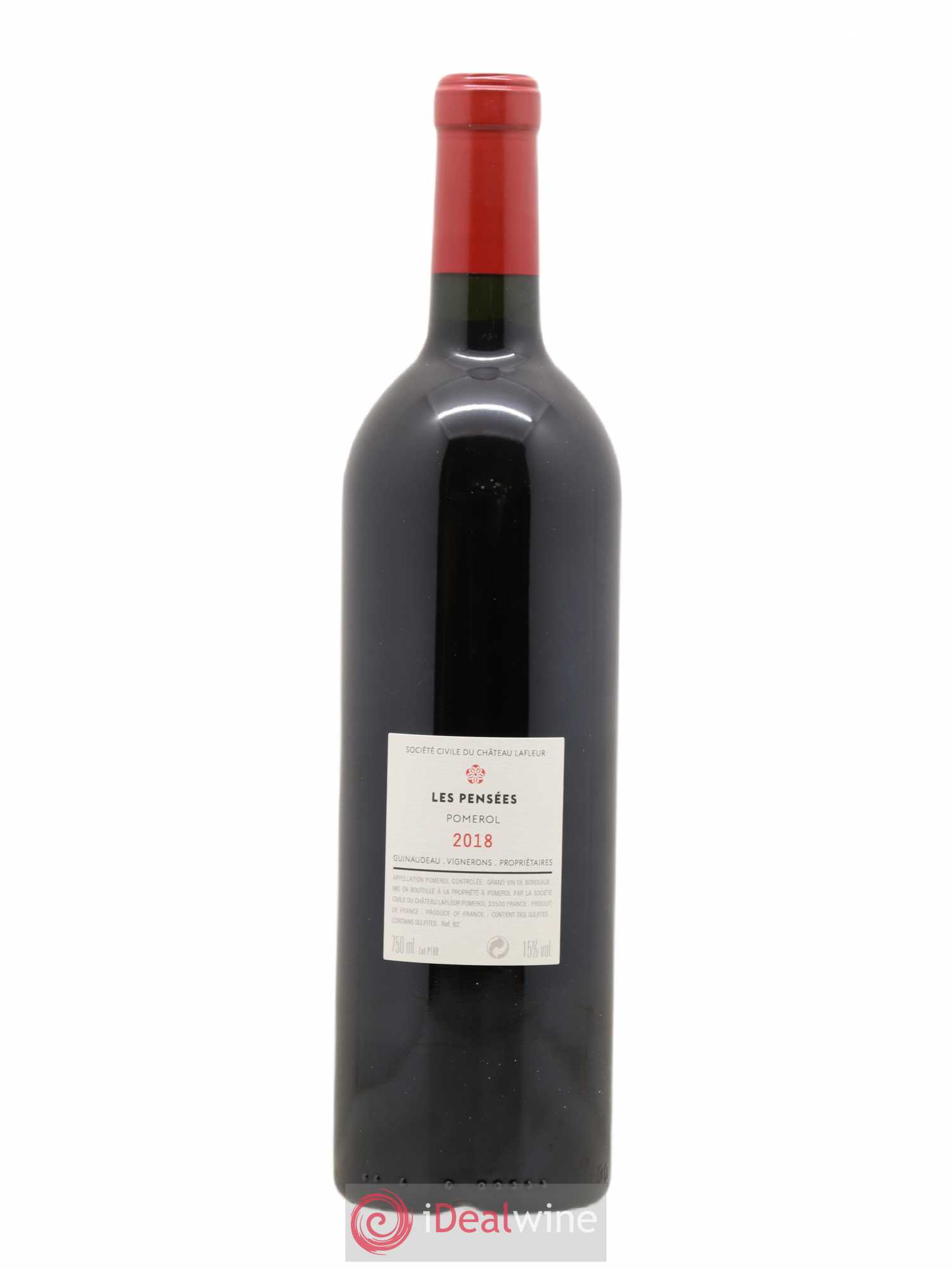 Pensées de Lafleur Second Vin 2018 - Lot de 1 bouteille - 1