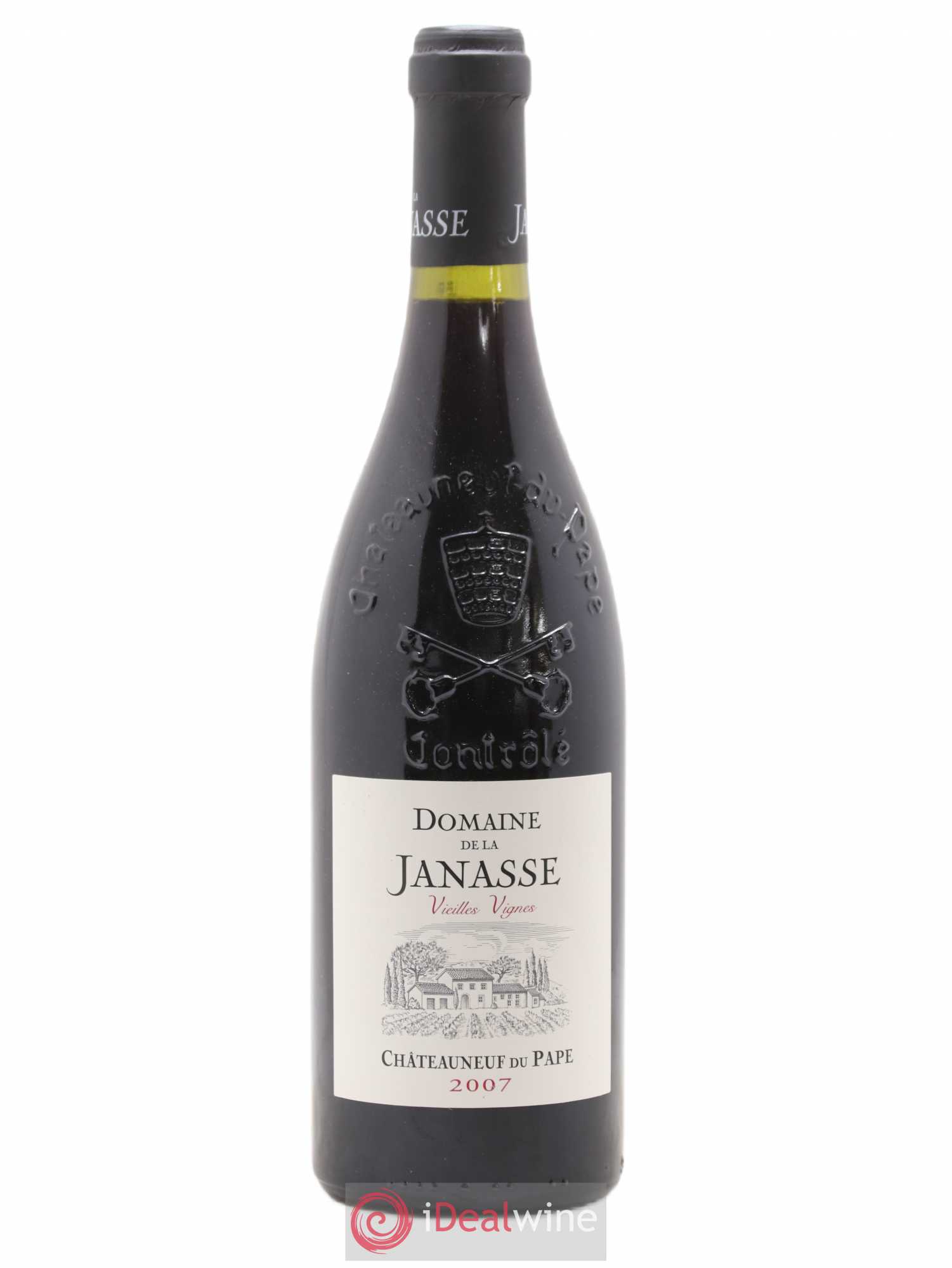 Châteauneuf-du-Pape Cuvée Vieilles Vignes La Janasse (Domaine de) 2007 - Lot de 1 bouteille - 0