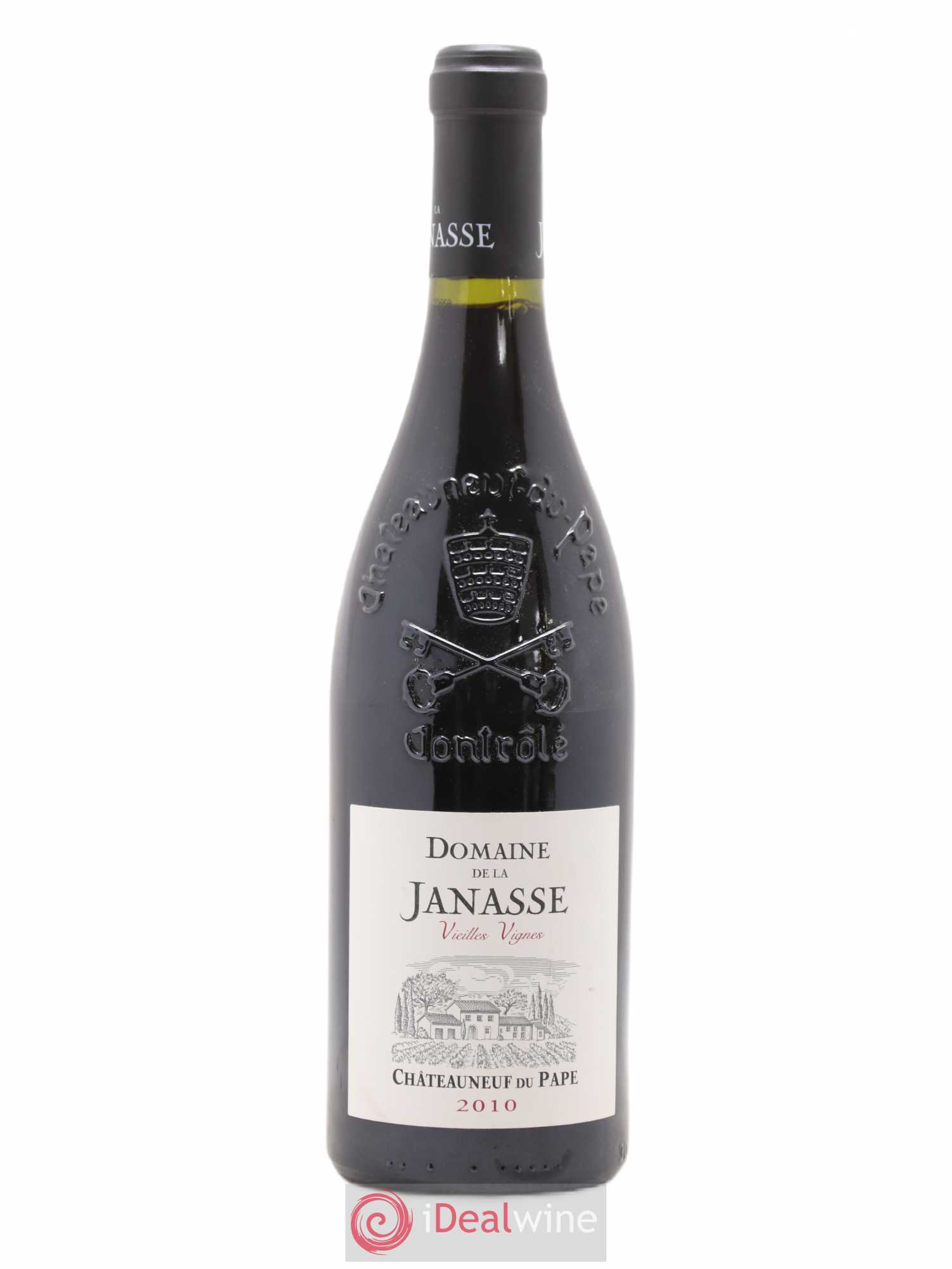 Châteauneuf-du-Pape Cuvée Vieilles Vignes La Janasse (Domaine de) 2010 - Lot de 1 bouteille - 0