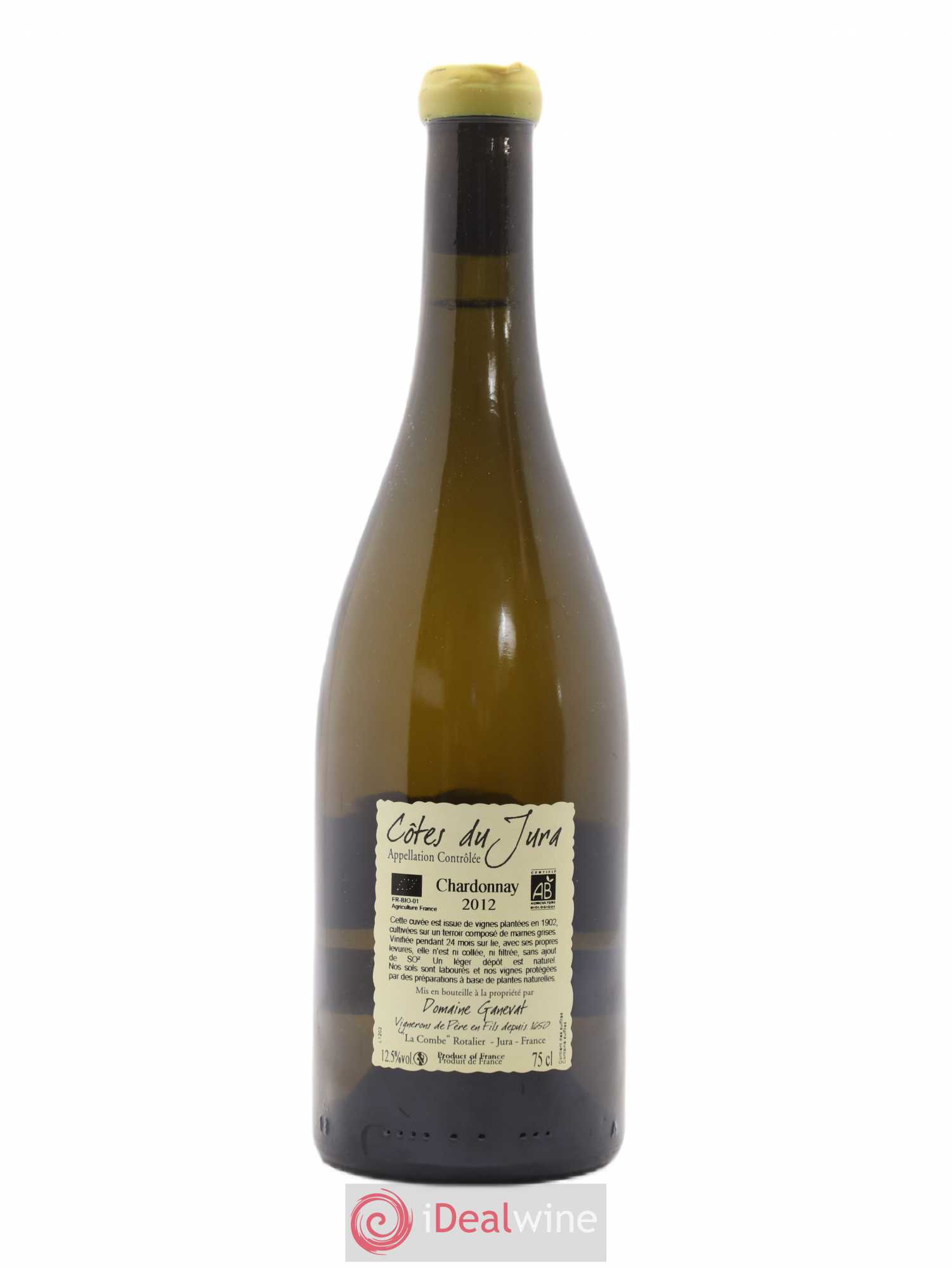 Côtes du Jura Les Chalasses Vieilles Vignes Jean-François Ganevat (Domaine) 2012 - Lot de 1 bouteille - 1